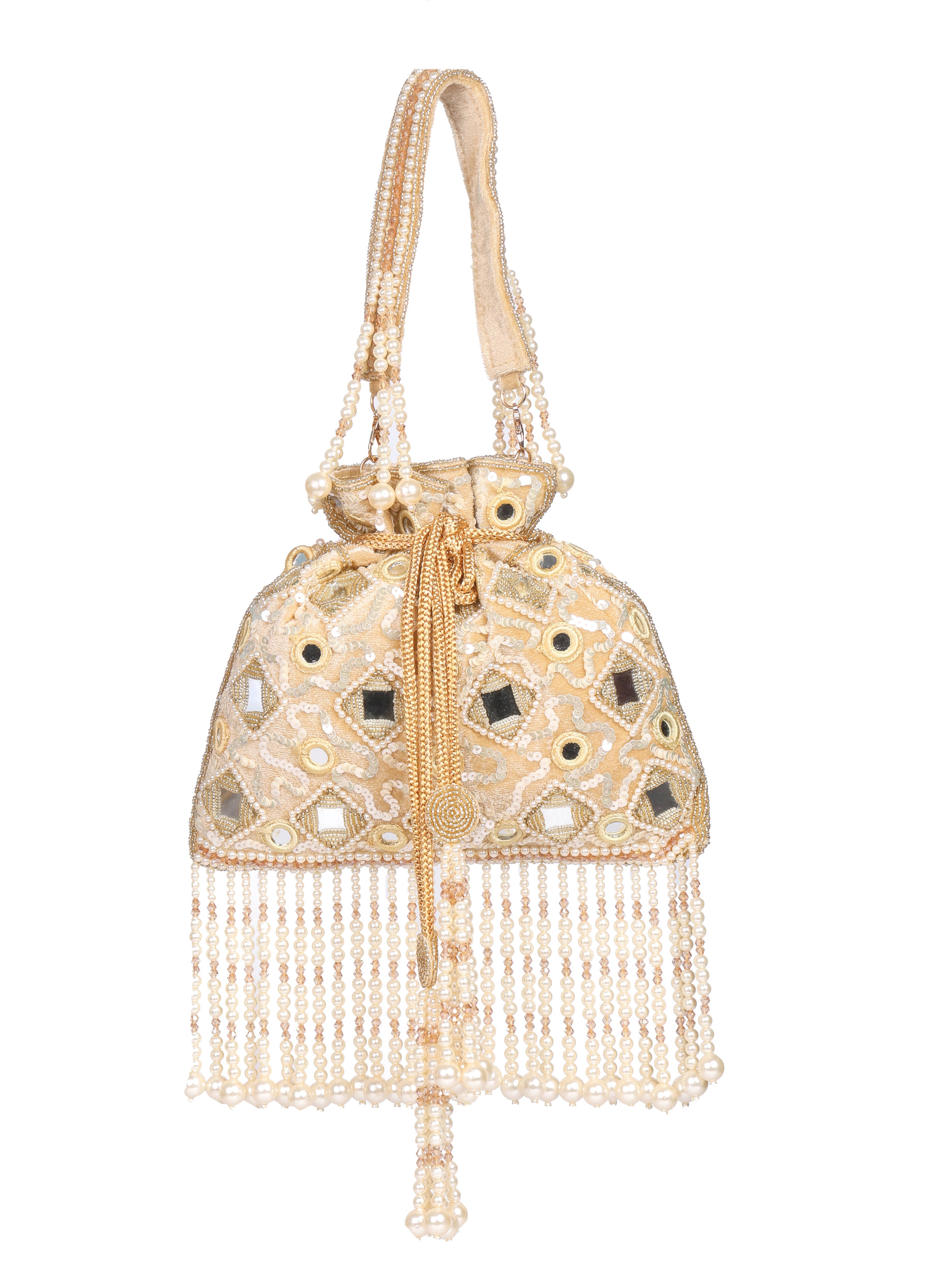 VRPS Potli Bag | Handcrafted Ethnic Bag | SWIS-1564 | Additional Angle