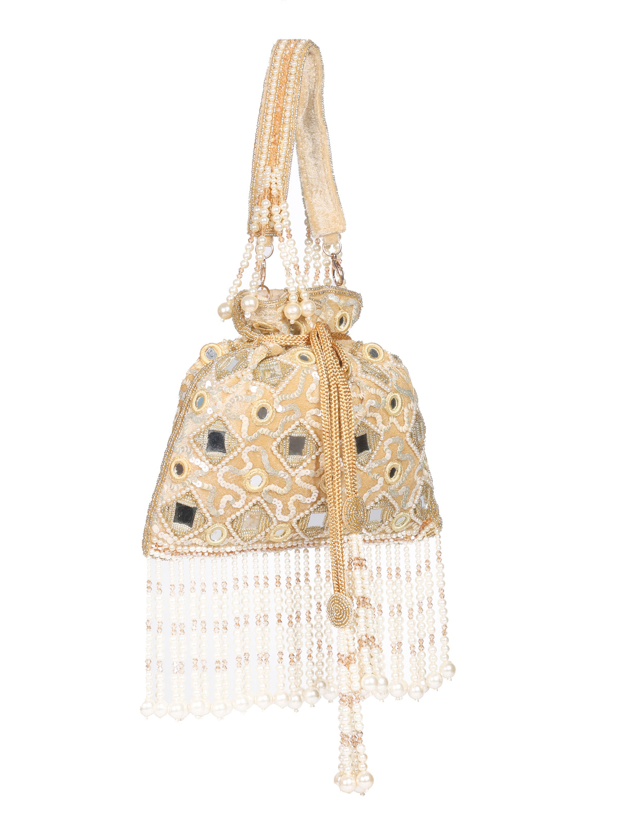 VRPS Potli Bag | Handcrafted Ethnic Bag | SWIS-1564 | Additional Angle