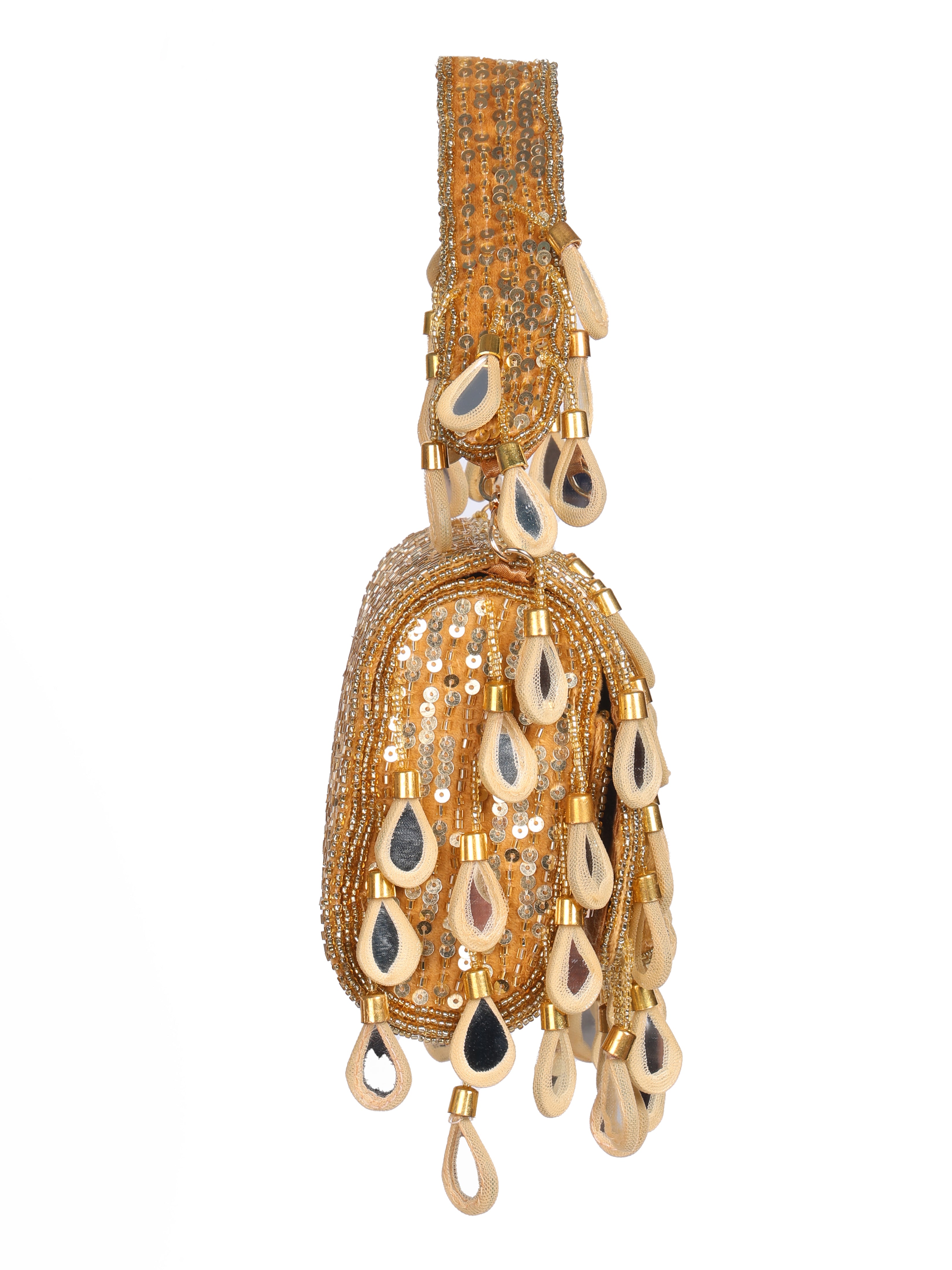 VRPS Flap Bag | Handcrafted Ethnic Bag | SWIS-1462 | Additional Angle