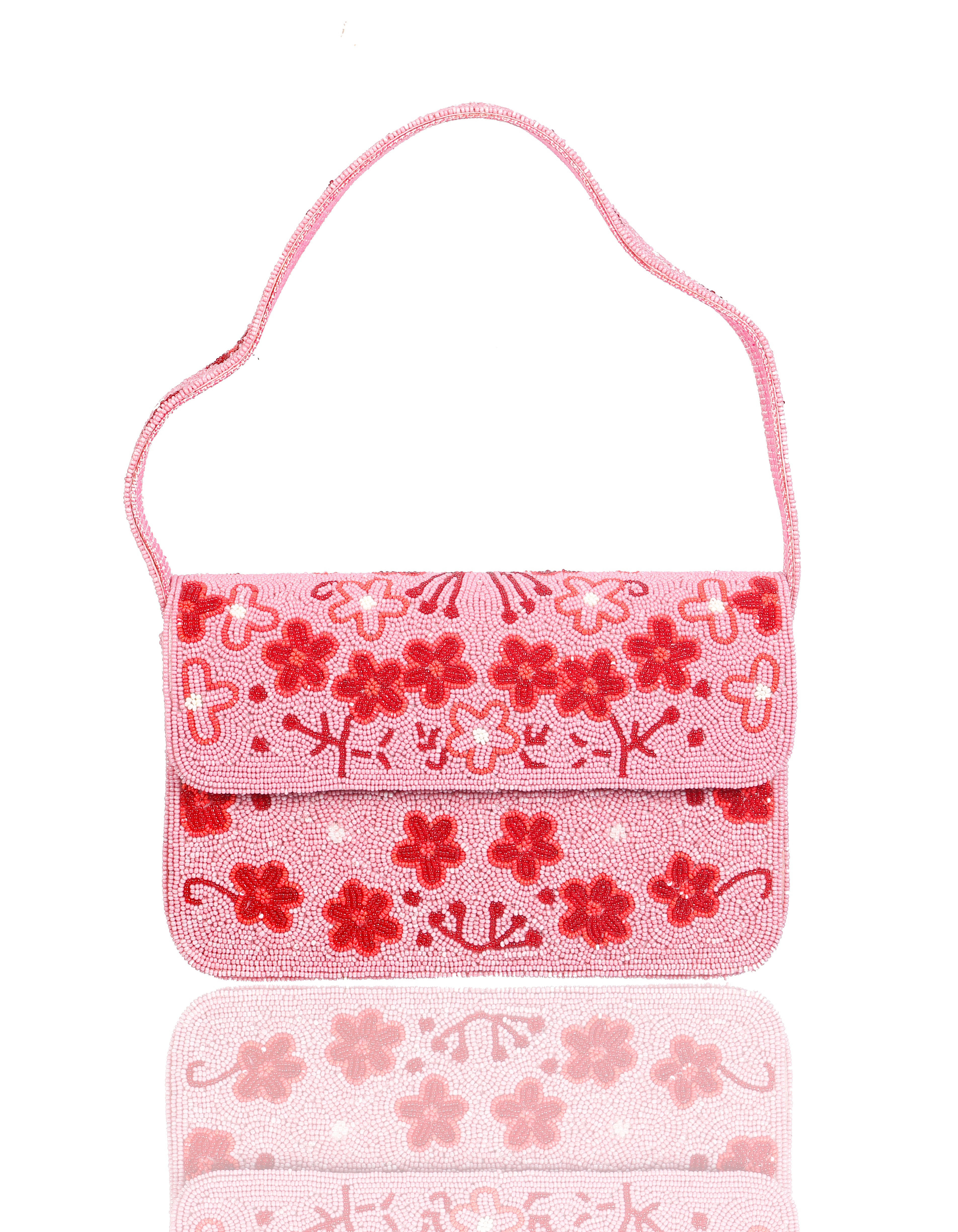 VRPS Beaded Clutch | Handcrafted Ethnic Bag | SWIS-1843 | Additional Angle