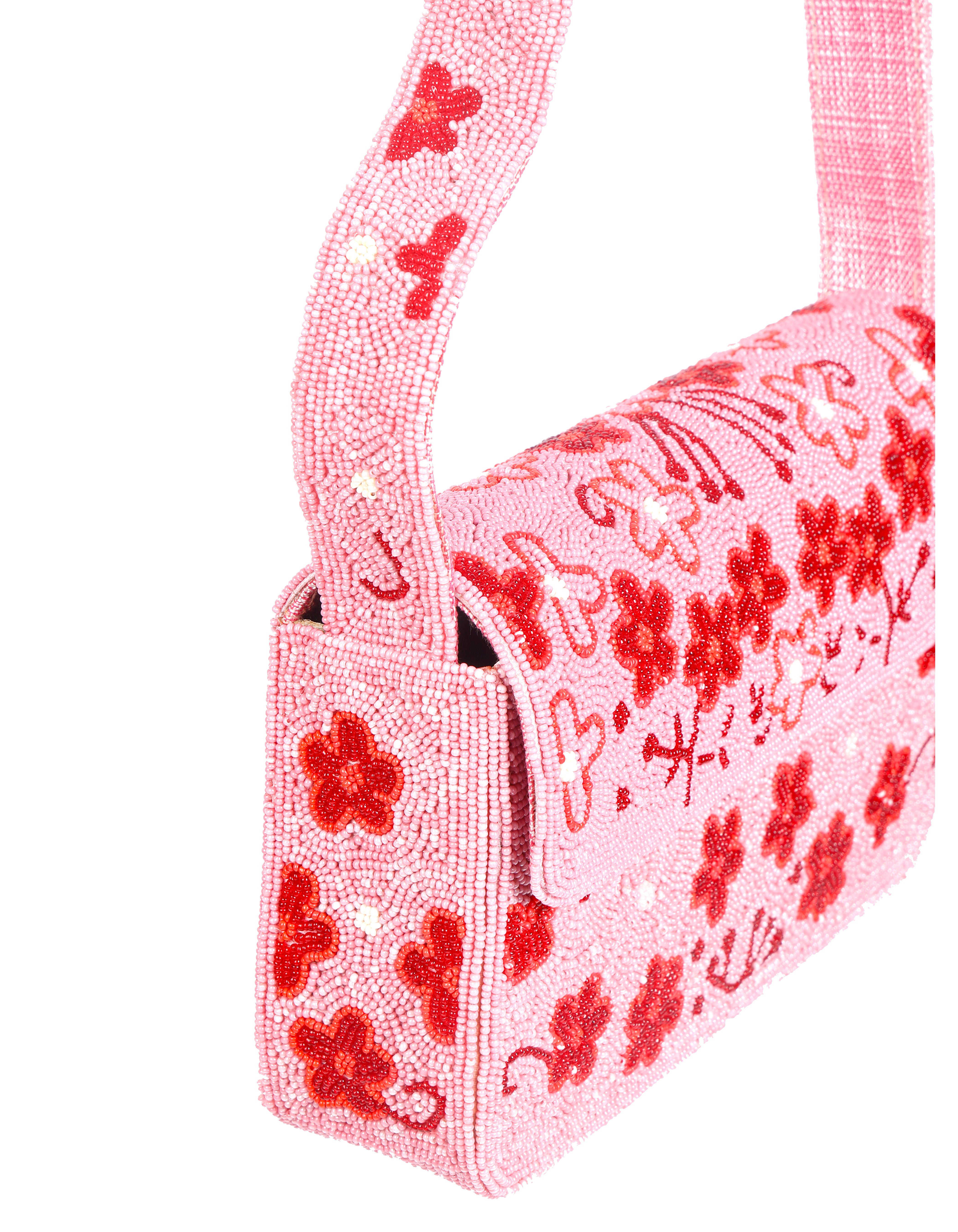 VRPS Beaded Clutch | Handcrafted Ethnic Bag | SWIS-1843 | Additional Angle