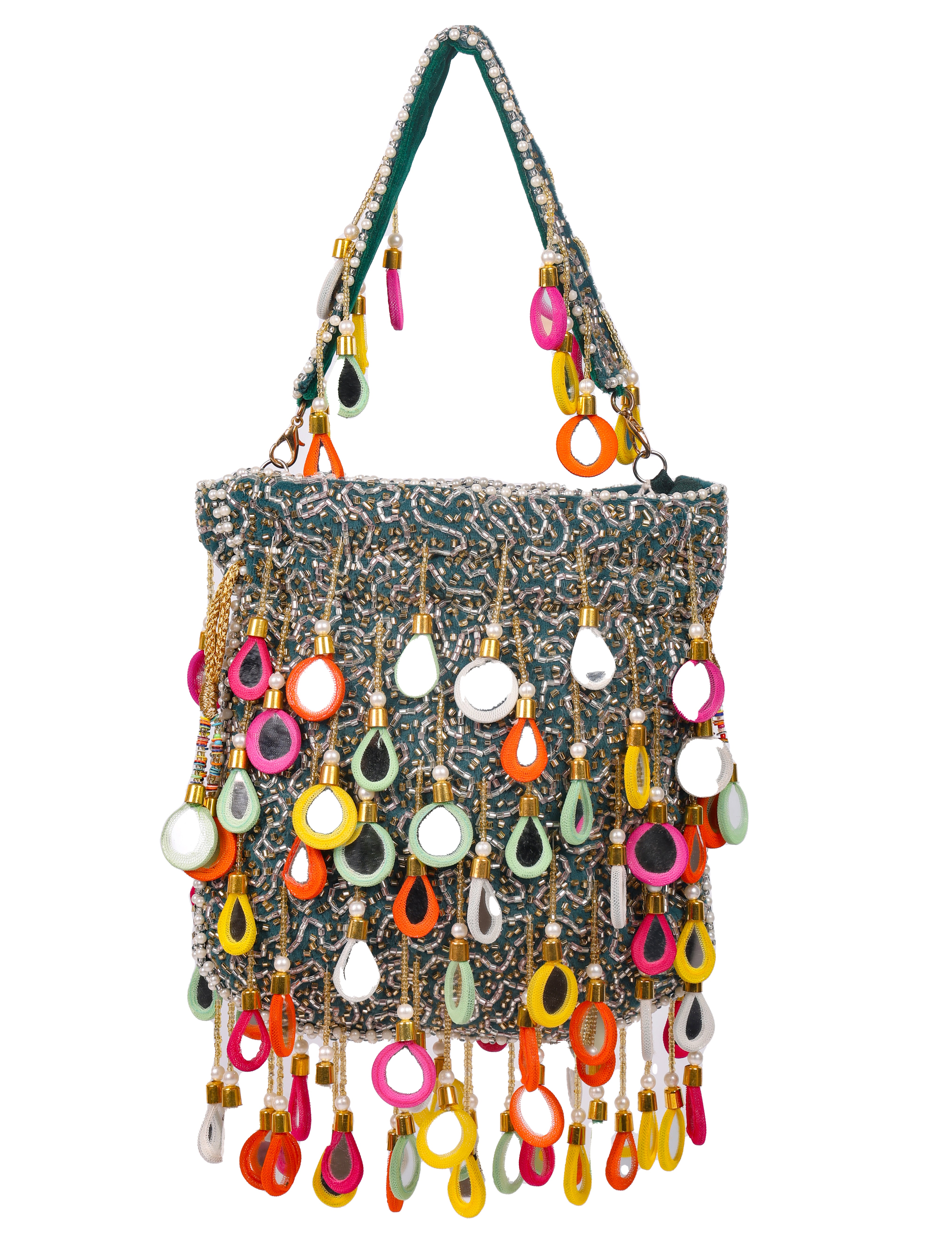 VRPS Potli Bag | Handcrafted Ethnic Bag | SWIS-2063 | Additional Angle