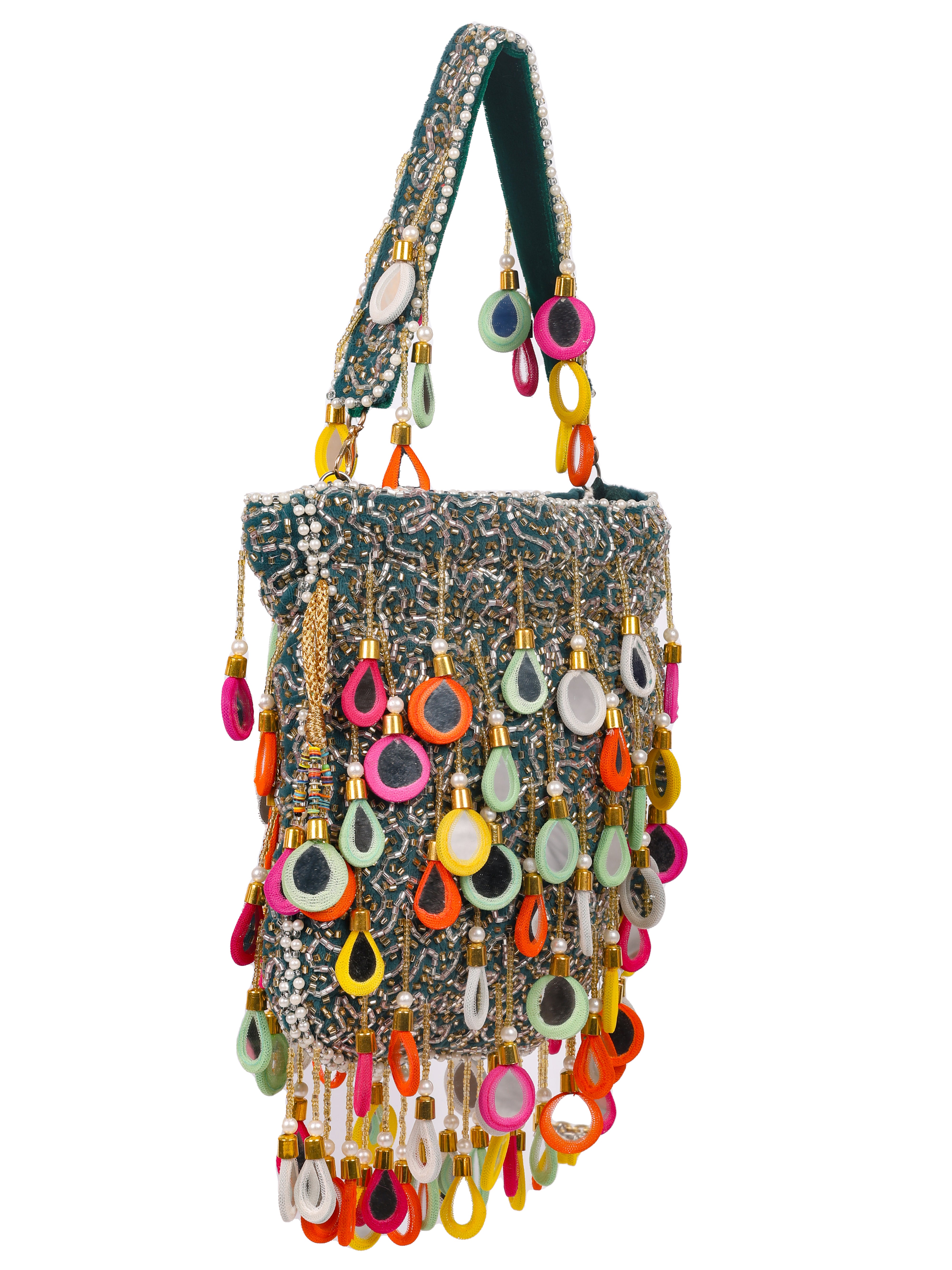 VRPS Potli Bag | Handcrafted Ethnic Bag | SWIS-2063 | Additional Angle