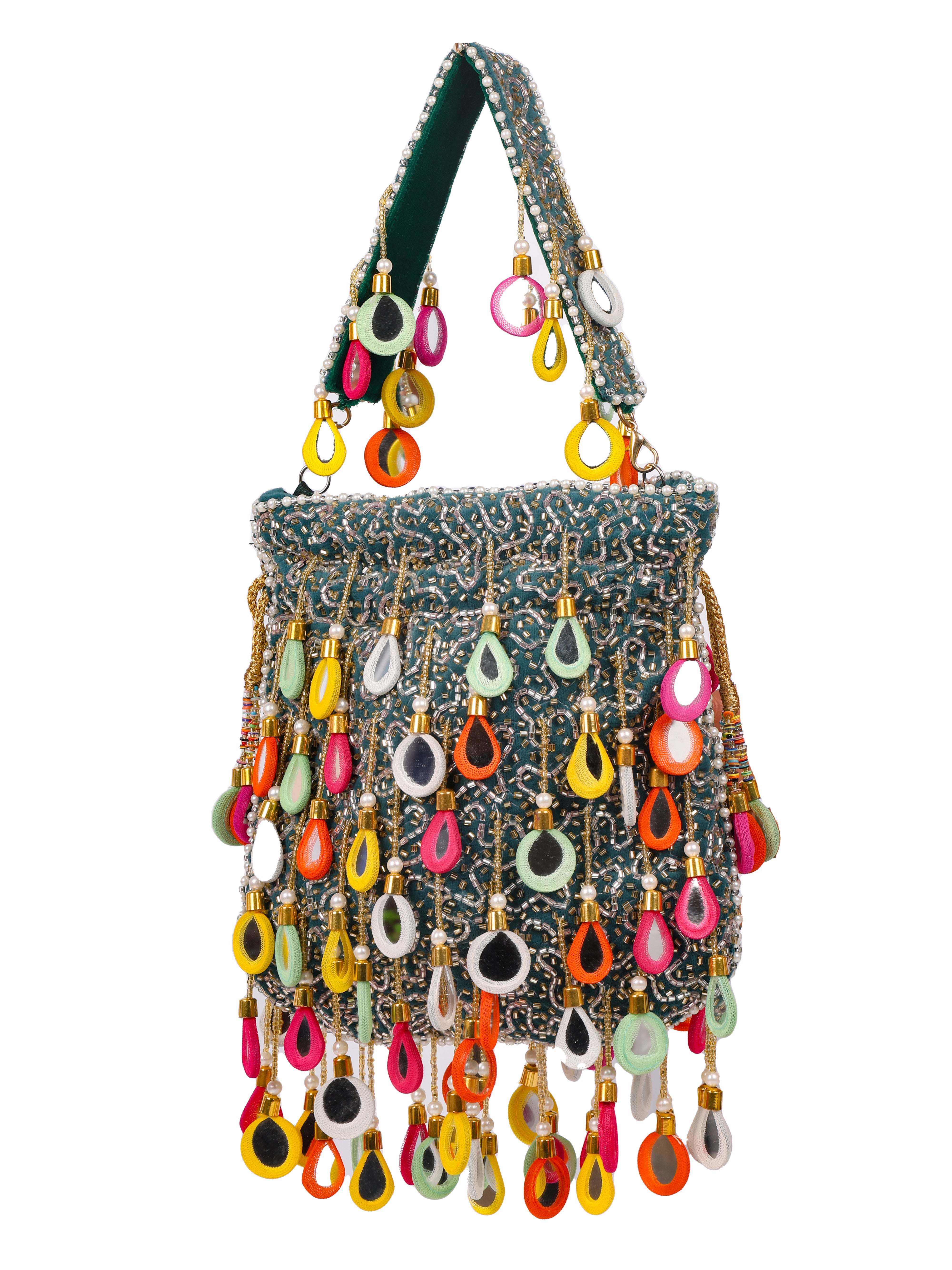VRPS Potli Bag | Handcrafted Ethnic Bag | SWIS-2063 | Additional Angle