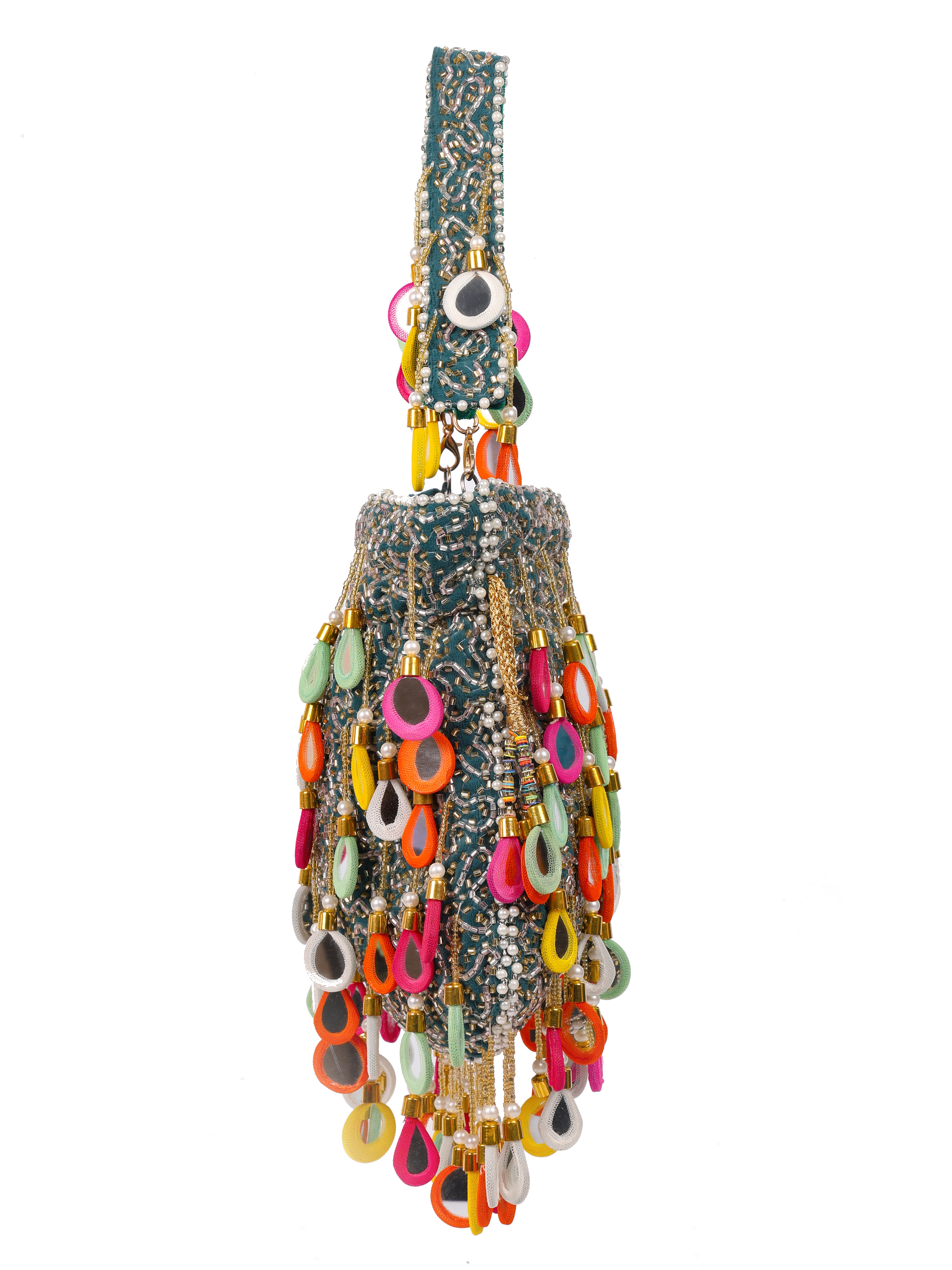 VRPS Potli Bag | Handcrafted Ethnic Bag | SWIS-2063 | Additional Angle