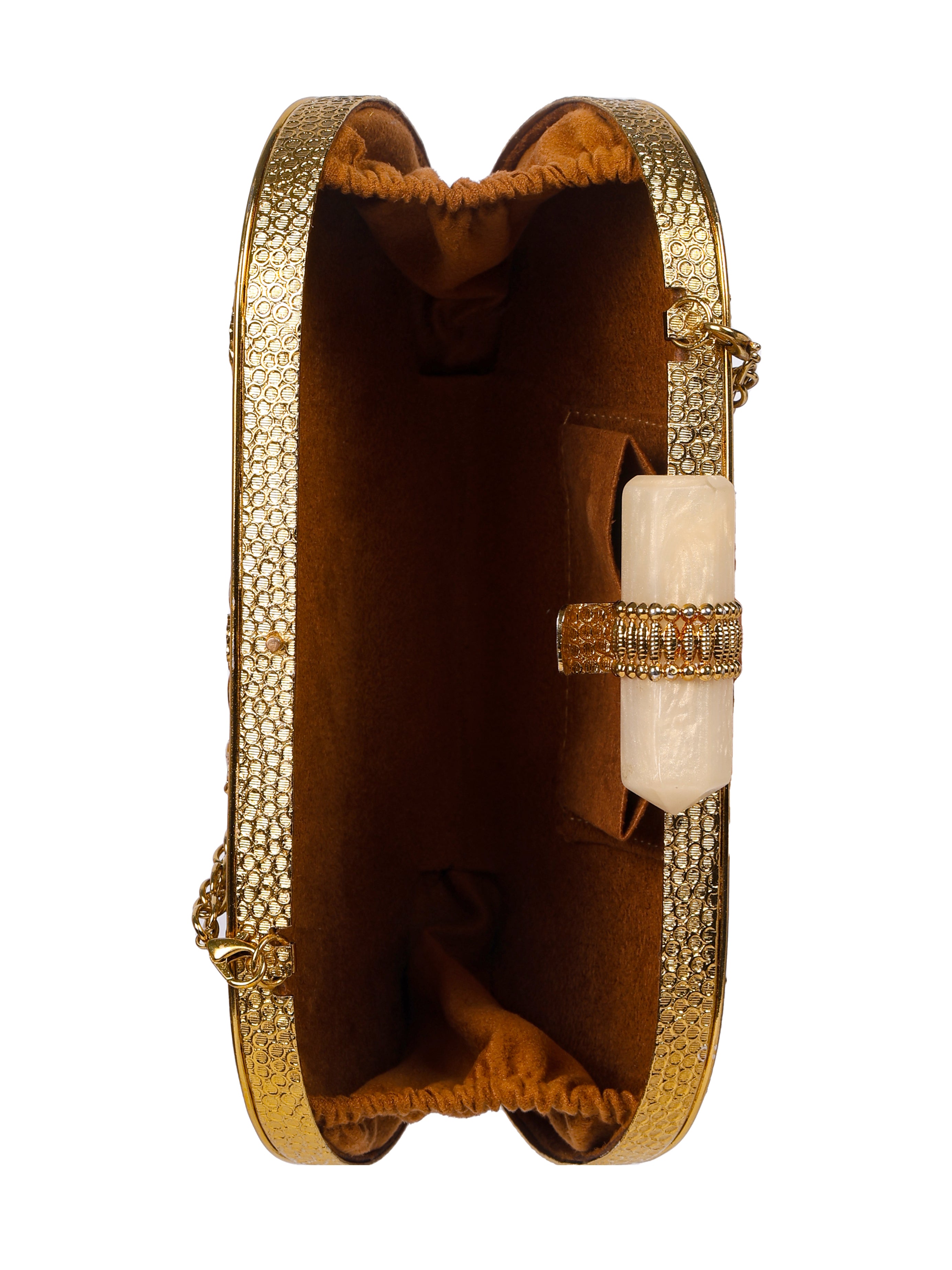 VRPS MOP Clutch | Handcrafted Ethnic Bag | SWIS-2065 | Additional Angle