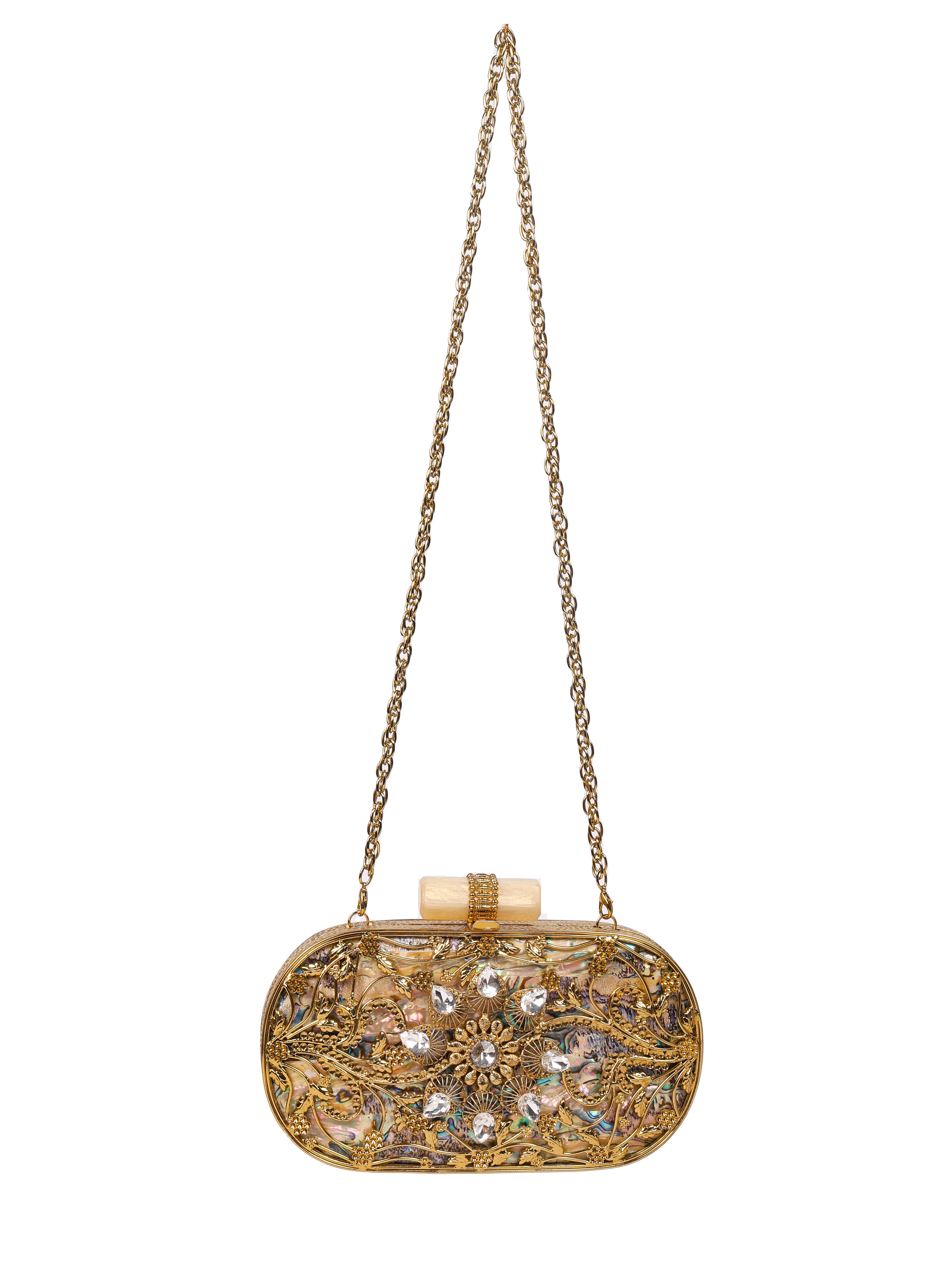 VRPS MOP Clutch | Handcrafted Ethnic Bag | SWIS-2065 | Additional Angle