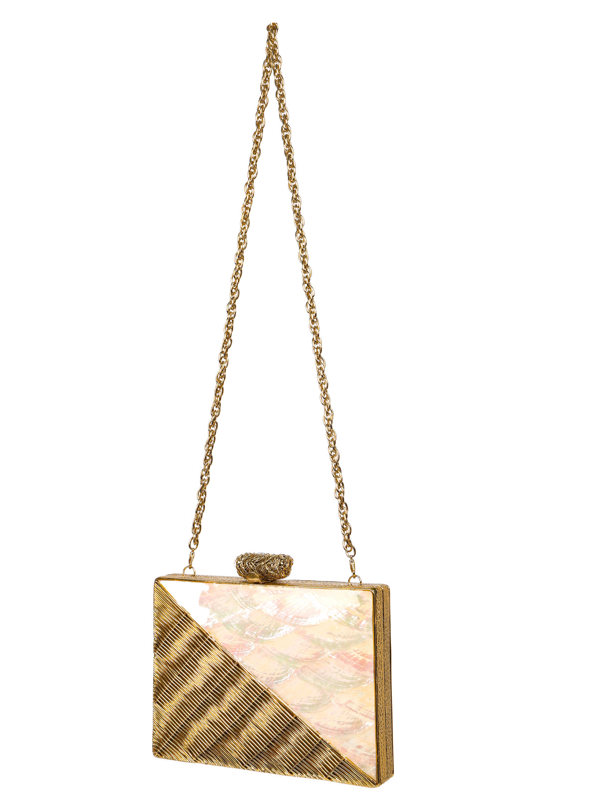VRPS MOP Clutch | Handcrafted Ethnic Bag | SWIS-2071 | Additional Angle