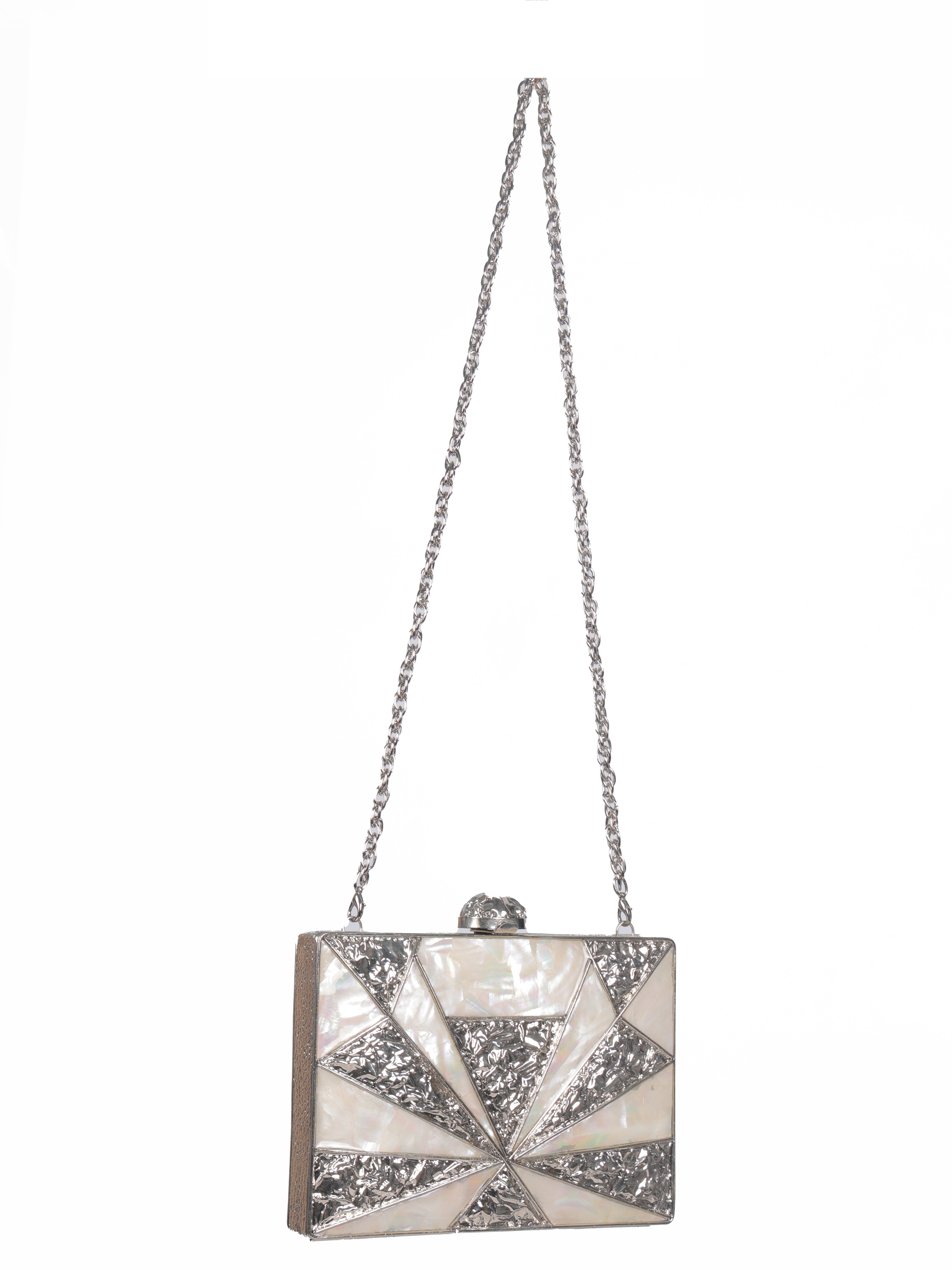 VRPS MOP Clutch | Handcrafted Ethnic Bag | SWIS-2095 | Additional Angle