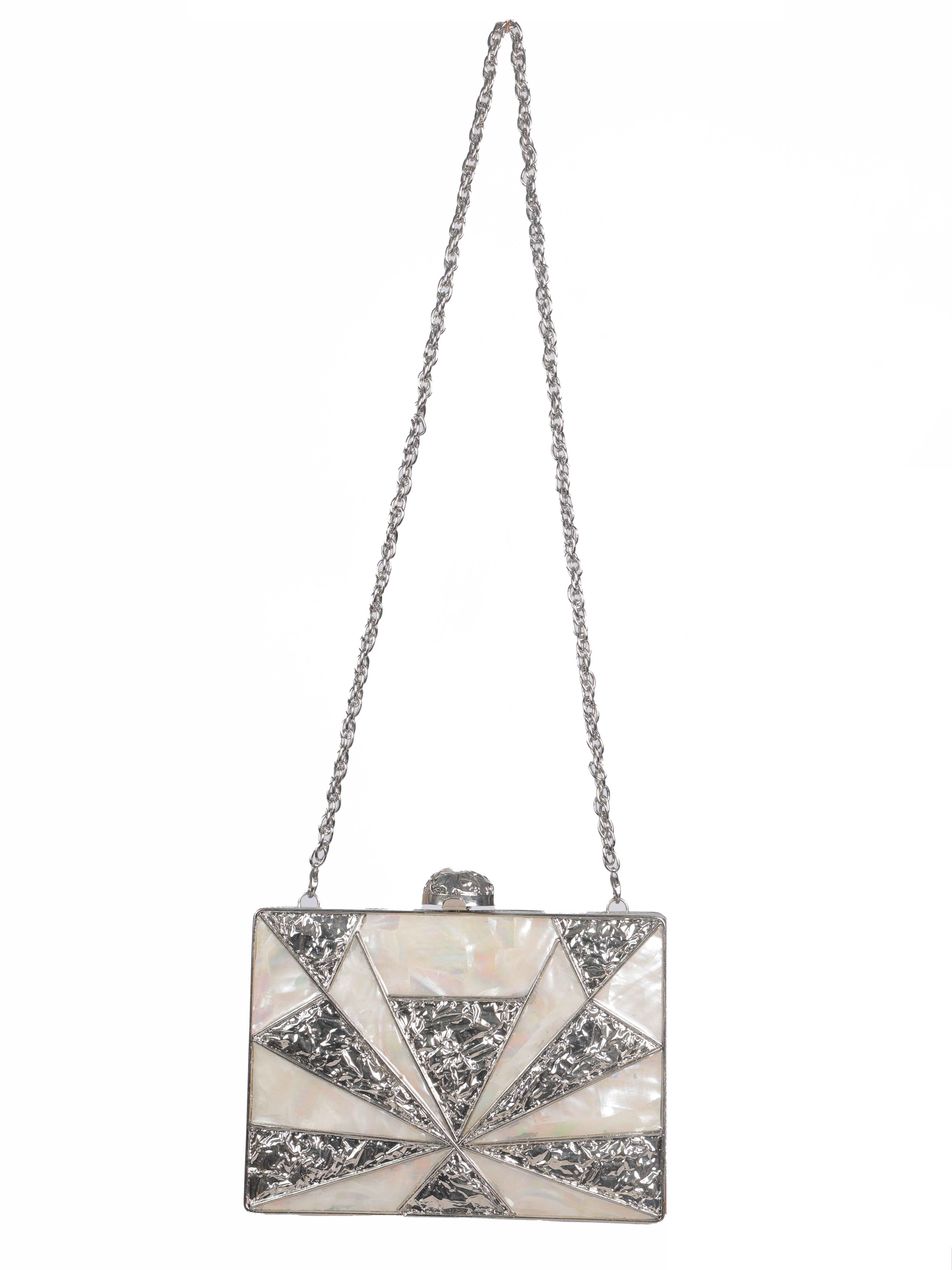VRPS MOP Clutch | Handcrafted Ethnic Bag | SWIS-2095 | Additional Angle