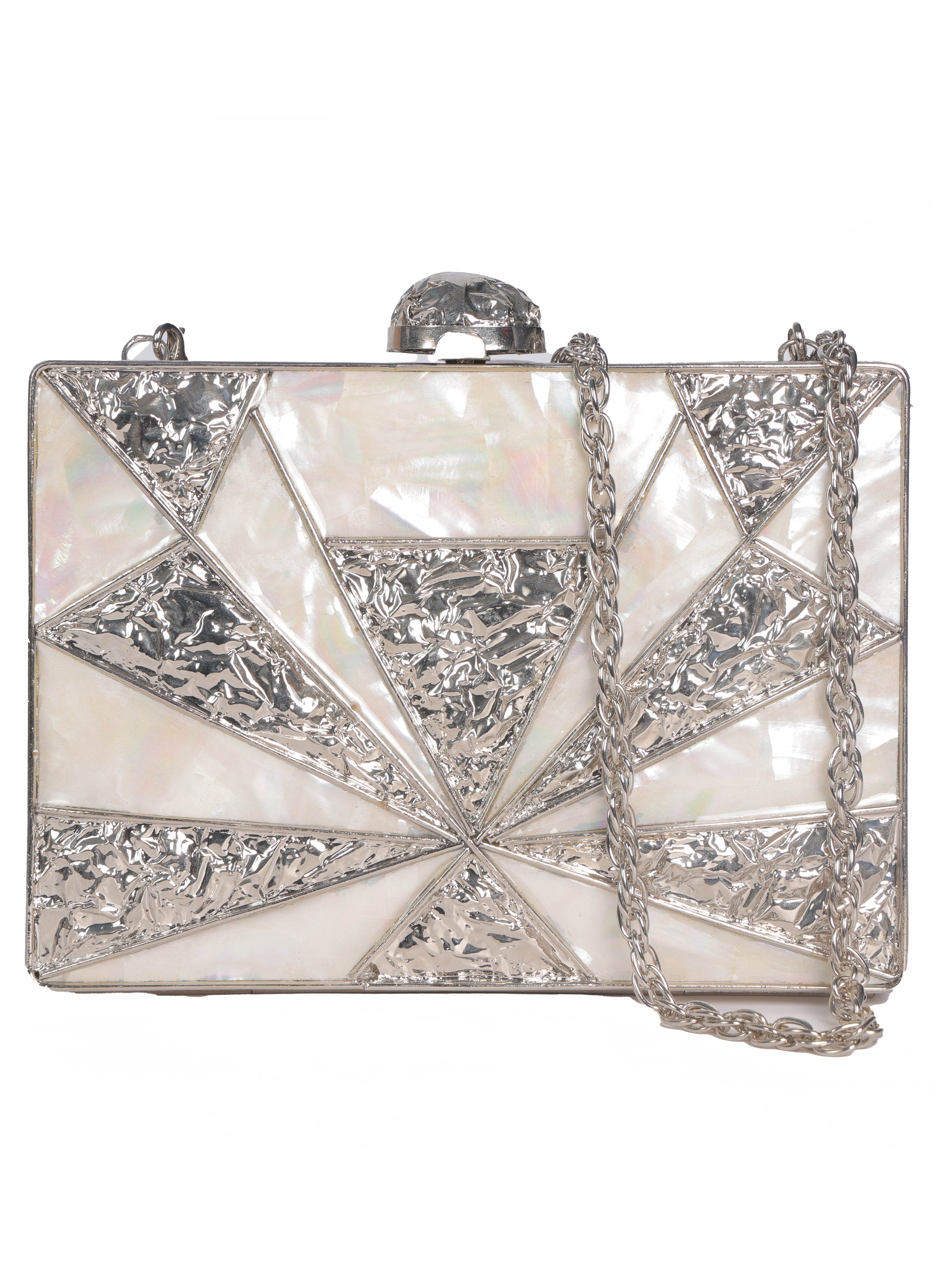 VRPS MOP Clutch | Handcrafted Ethnic Bag | SWIS-2095 | Additional Angle