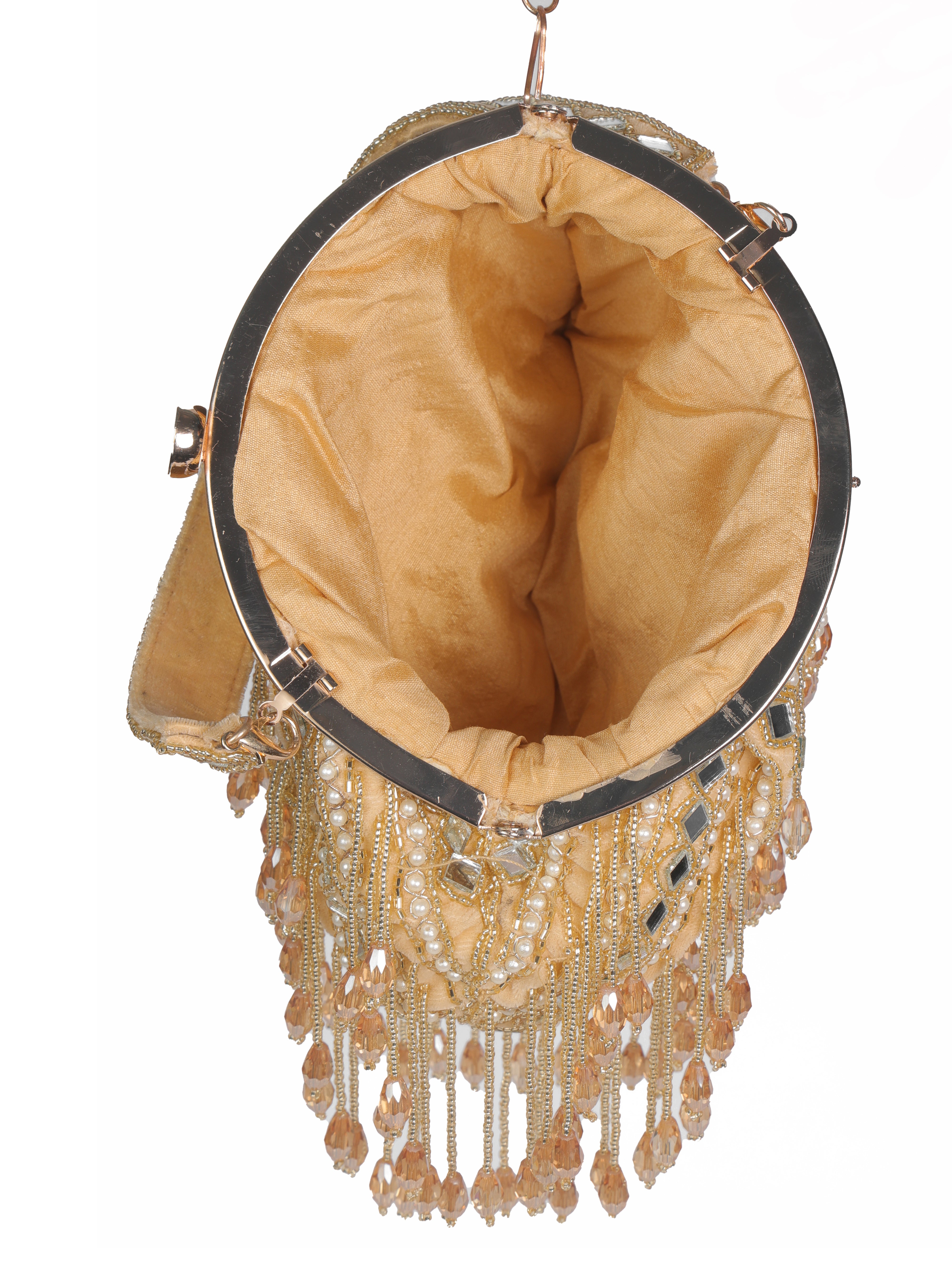 Golden Mirror Batua Bag