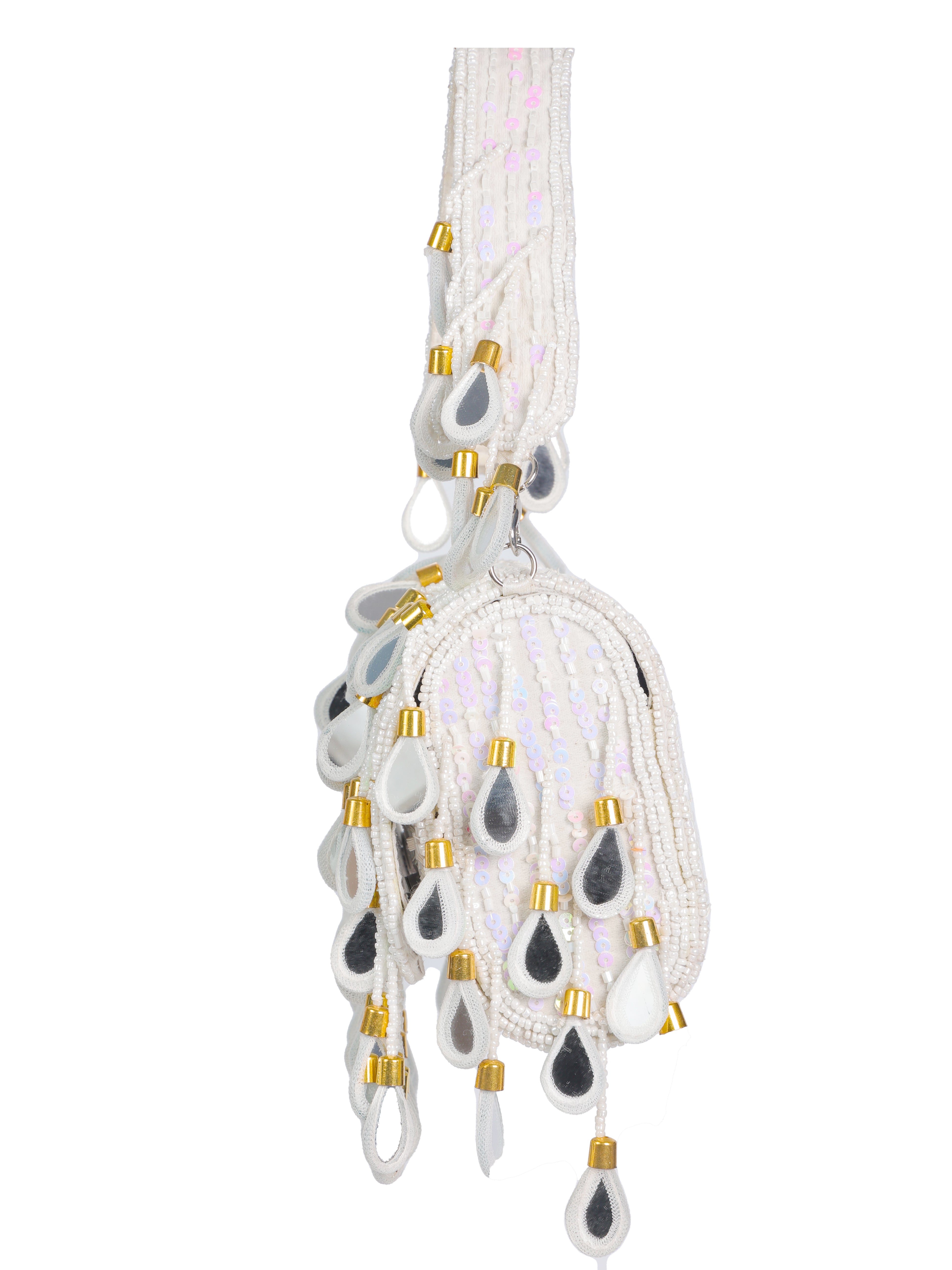 VRPS Flap Bag | Handcrafted Ethnic Bag | SWIS-2072 | Additional Angle