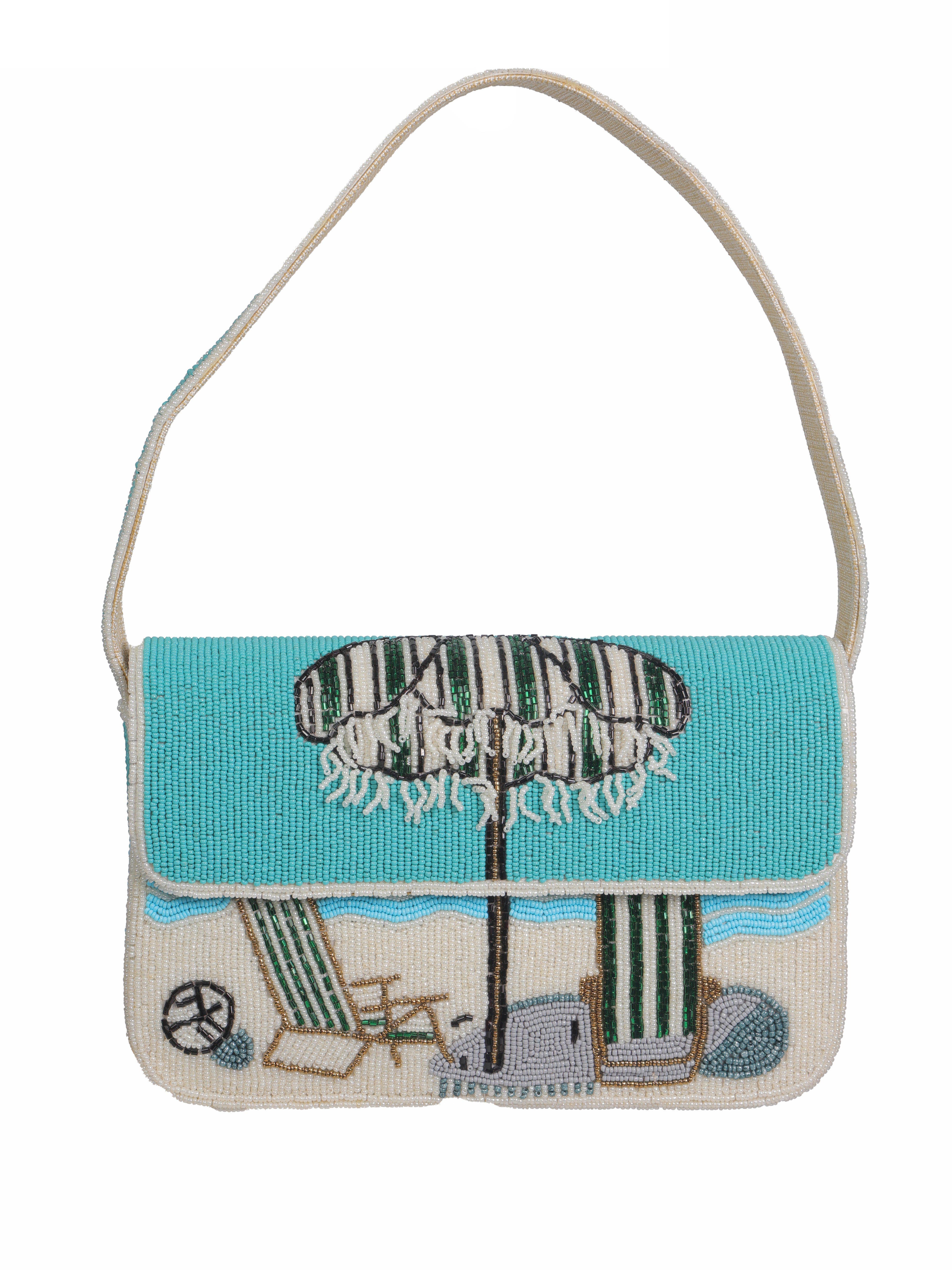 VRPS Beaded Clutch | Handcrafted Ethnic Bag | SWIS-1847 | Additional Angle