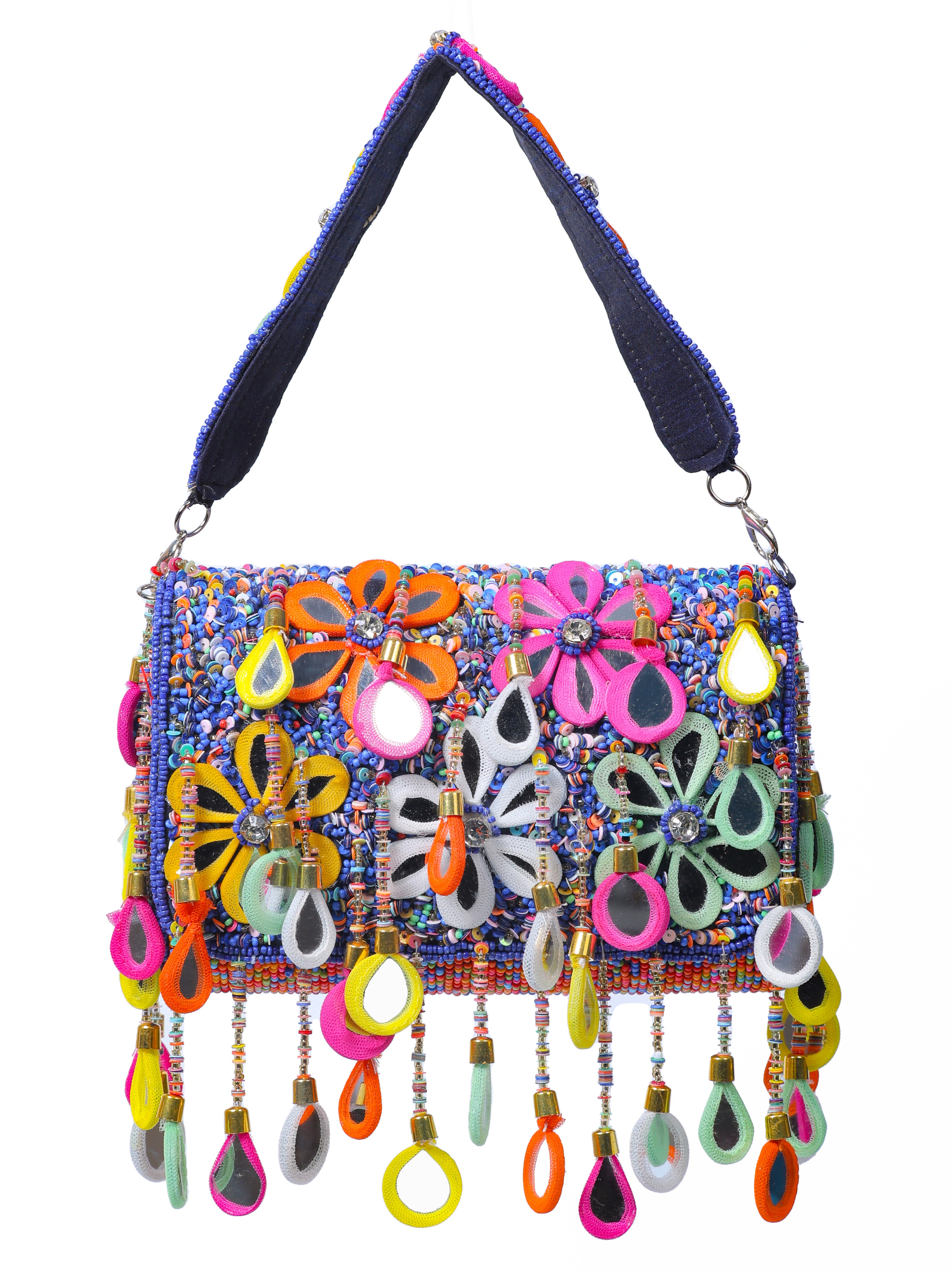 VRPS Flap Bag | Handcrafted Ethnic Bag | SWIS-1543