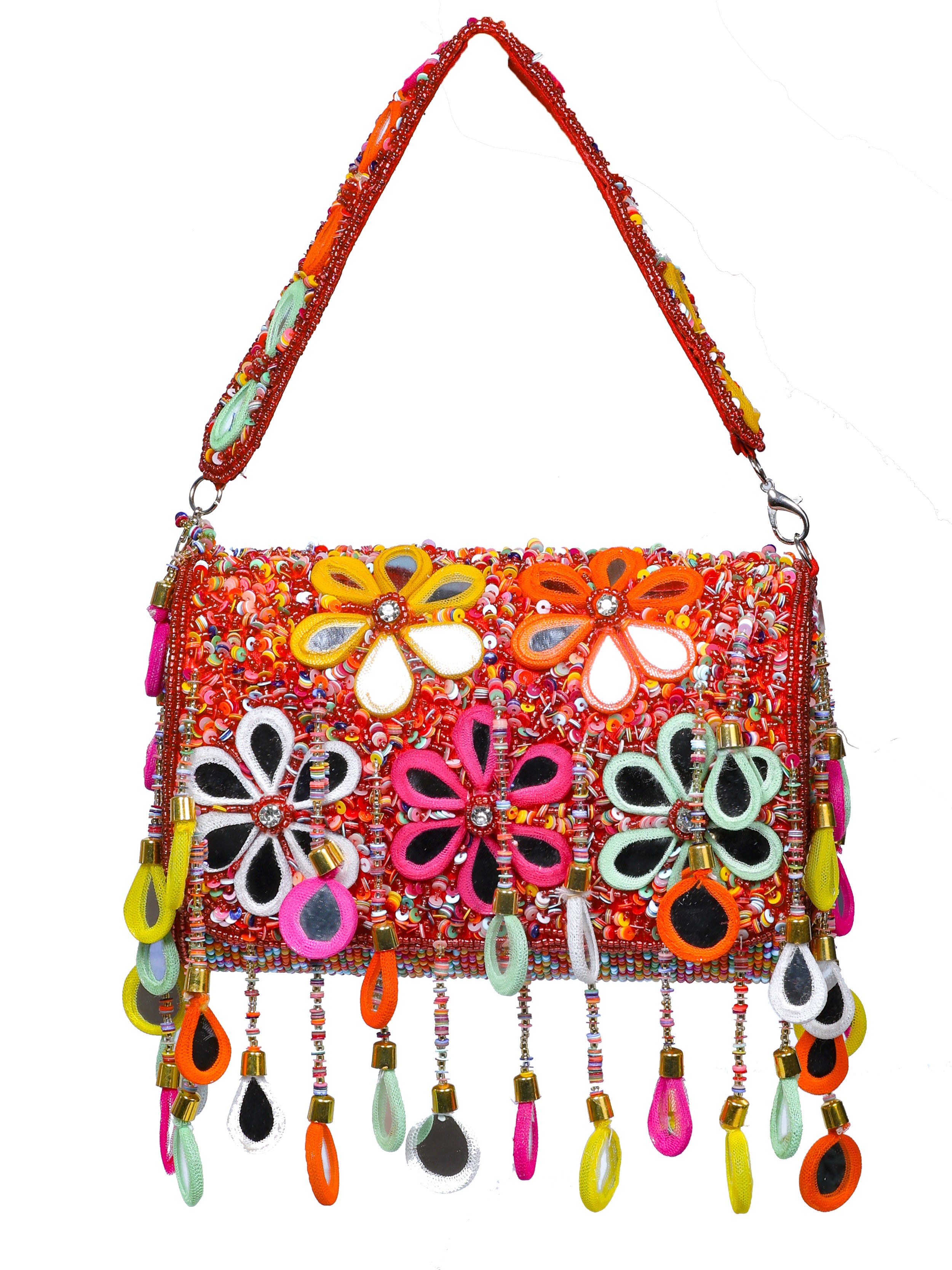 VRPS Flap Bag | Handcrafted Ethnic Bag | SWIS-1547
