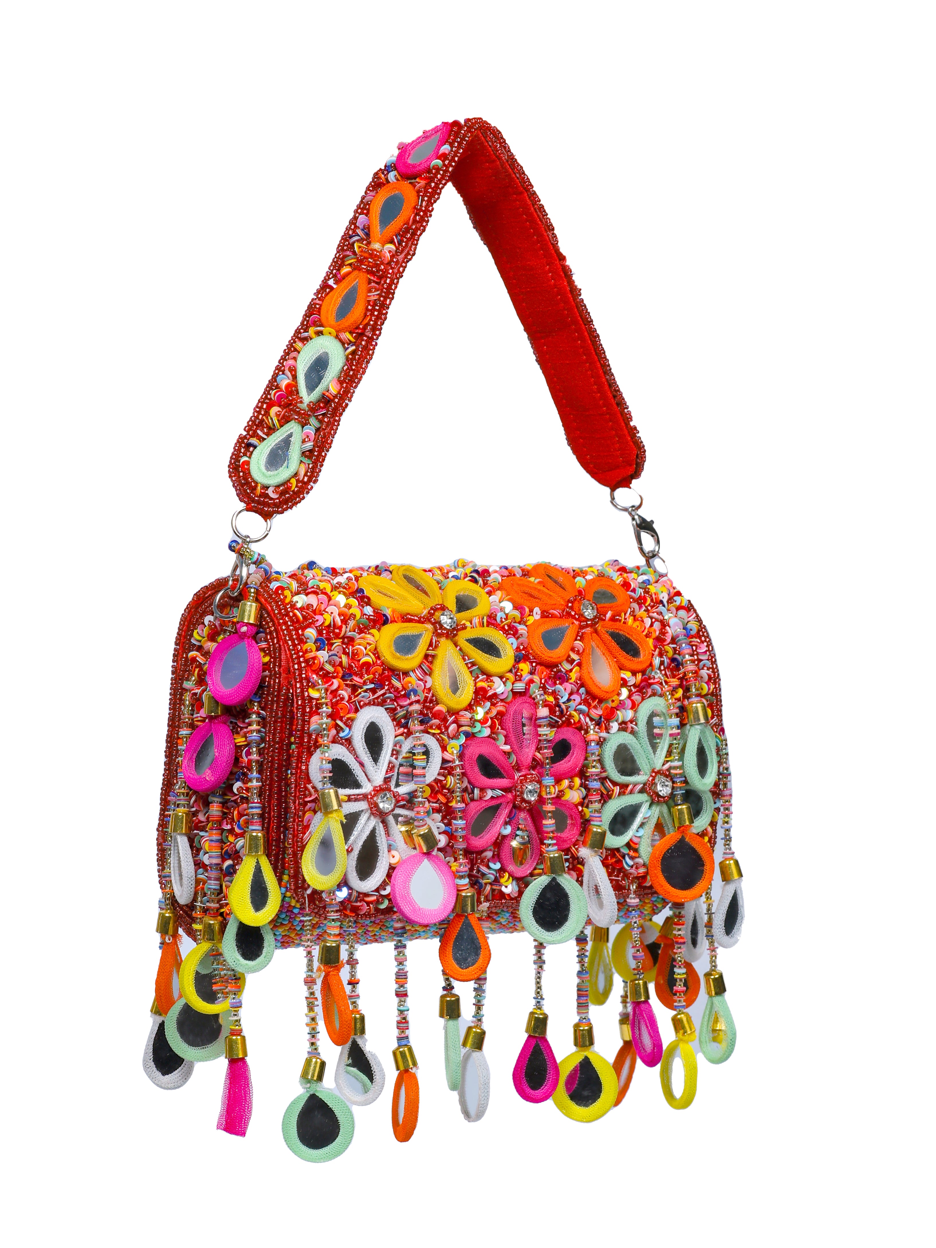 VRPS Flap Bag | Handcrafted Ethnic Bag | SWIS-1547