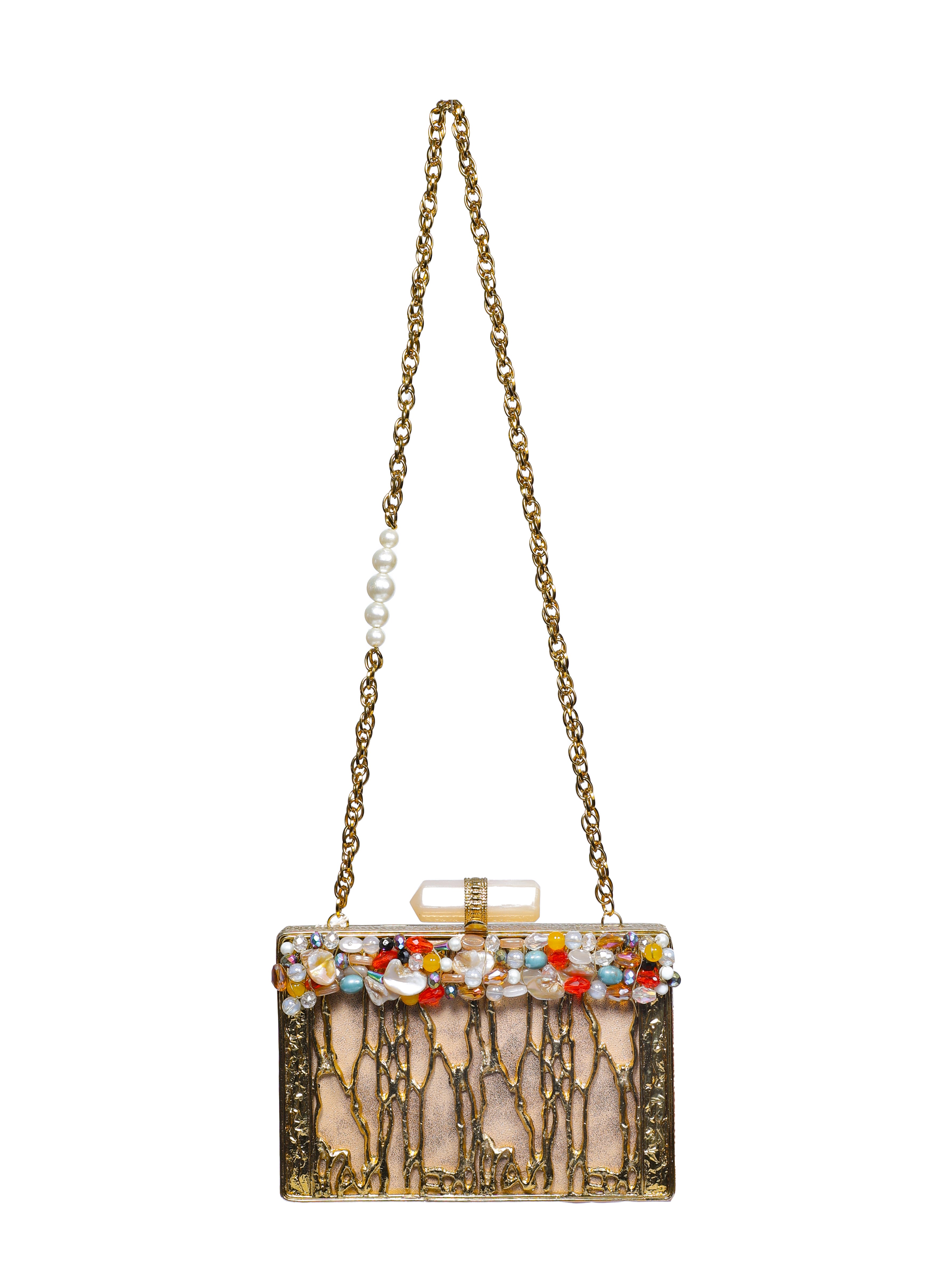 VRPS MOP Clutch | Handcrafted Ethnic Bag | SWIS-2078 | Additional Angle
