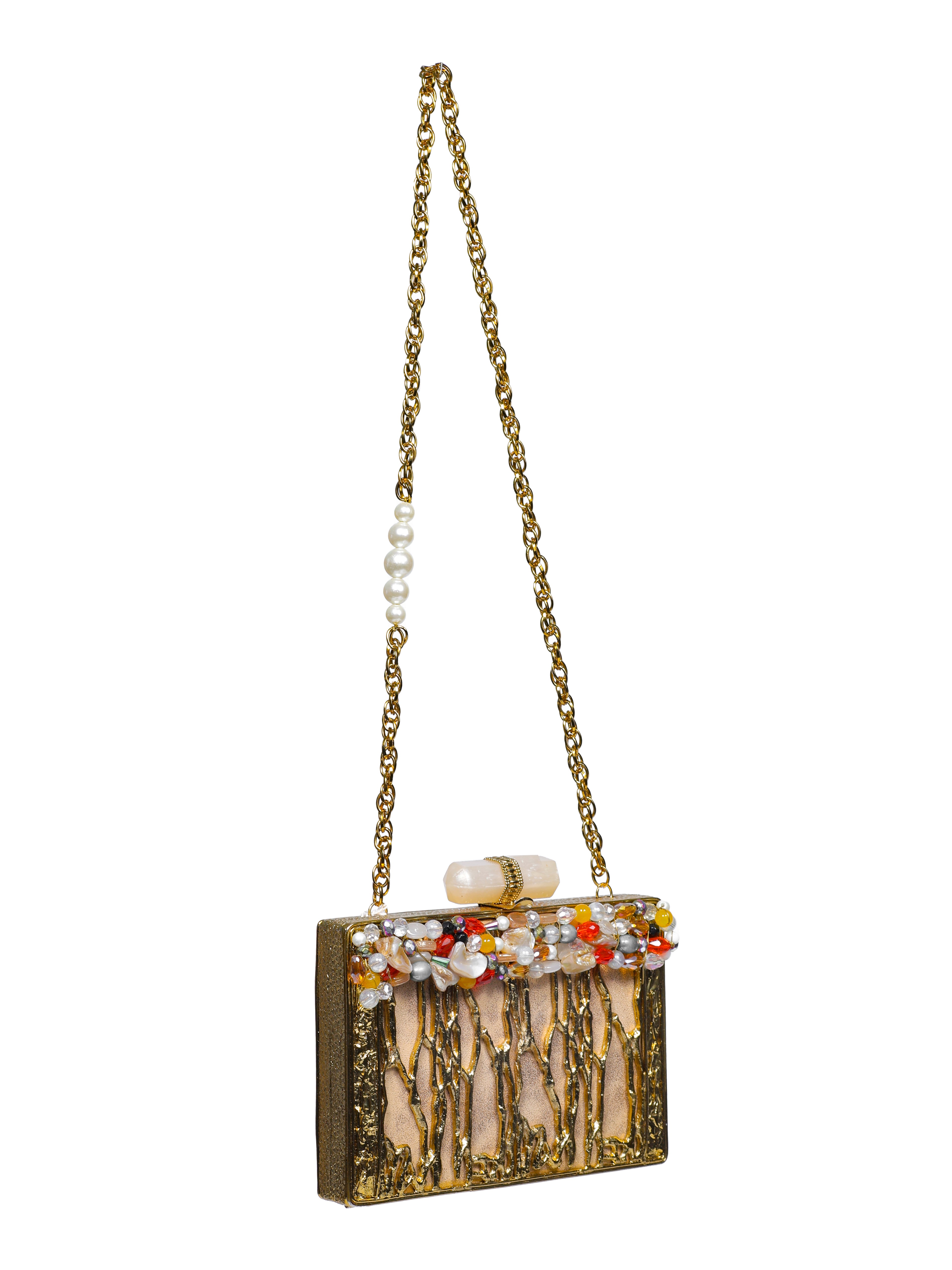 VRPS MOP Clutch | Handcrafted Ethnic Bag | SWIS-2078 | Additional Angle