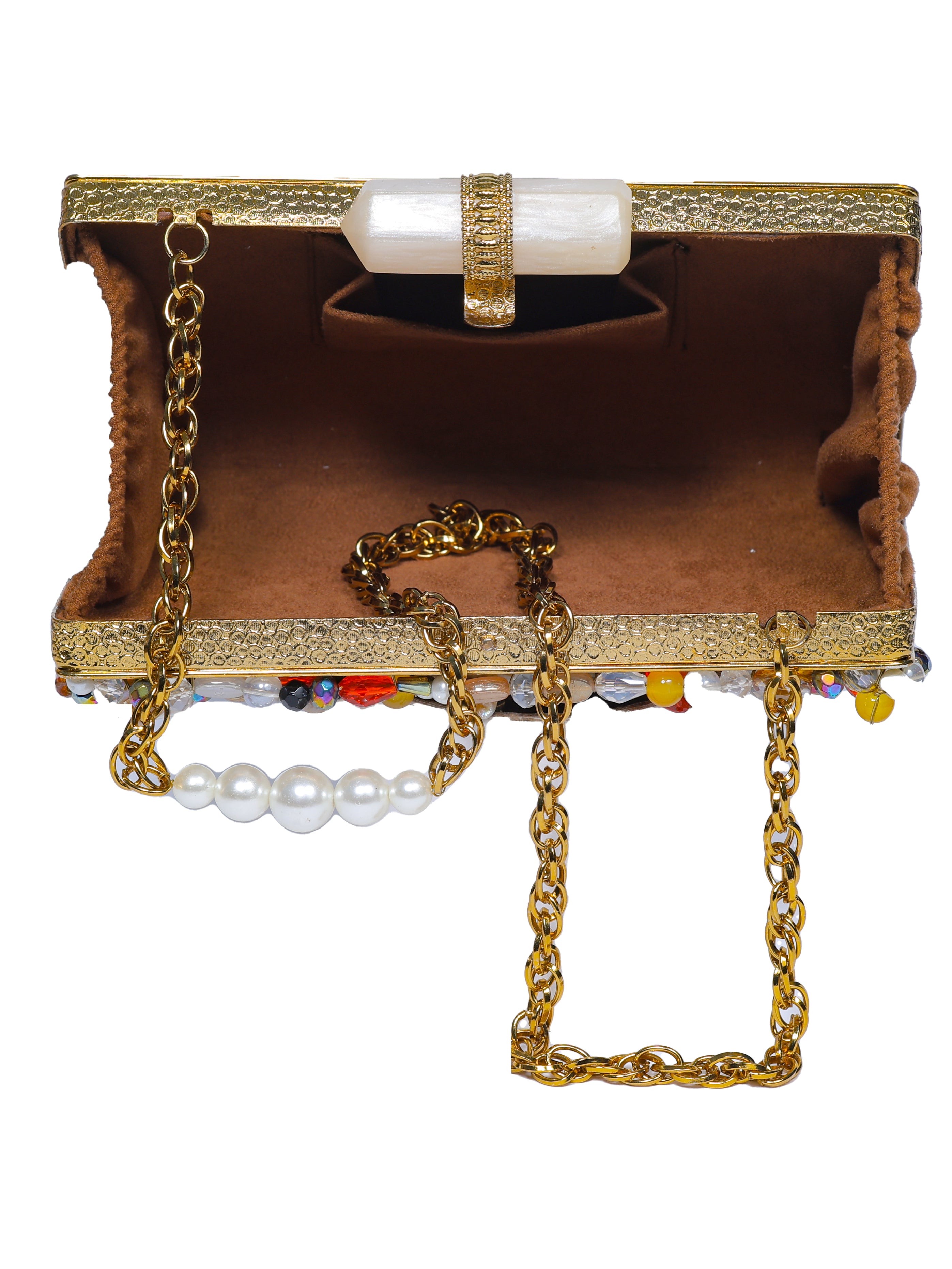VRPS MOP Clutch | Handcrafted Ethnic Bag | SWIS-2078 | Additional Angle