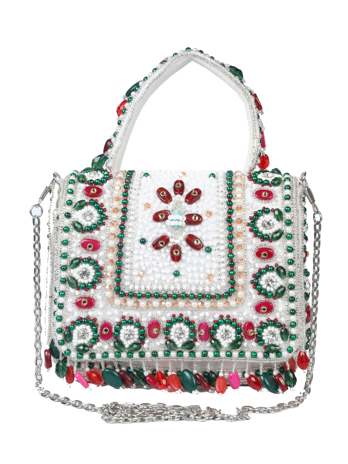 VRPS Flap Bag | Handcrafted Ethnic Bag | SWIS-1981 | Additional Angle