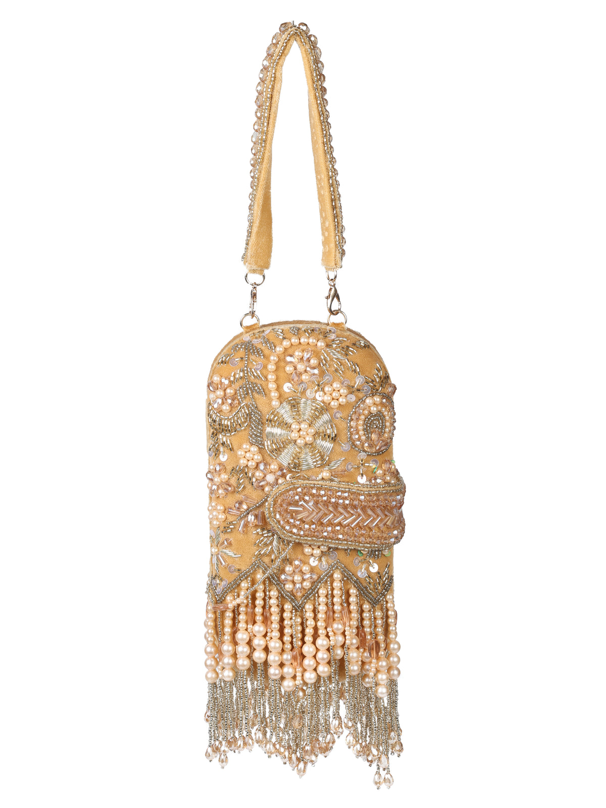 VRPS Embroidered Clutch | Handcrafted Ethnic Bag | SWIS-1479 | Additional Angle