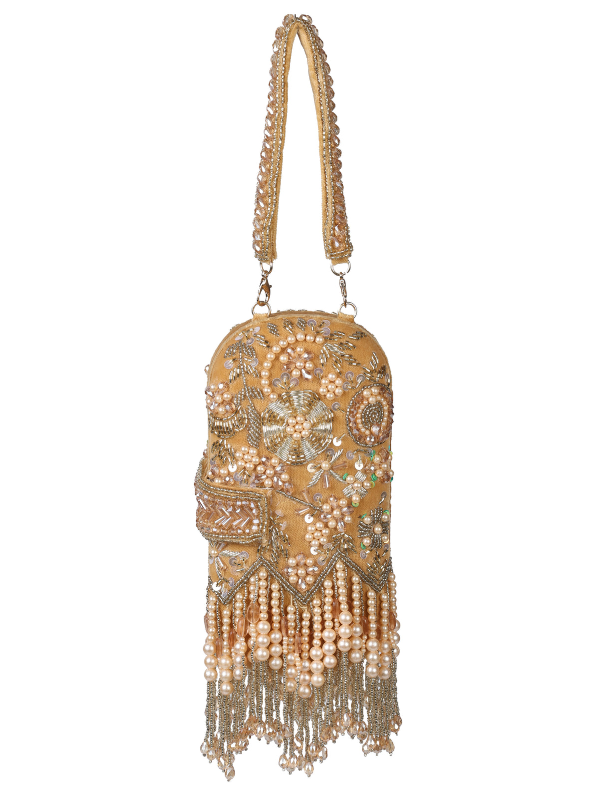 VRPS Embroidered Clutch | Handcrafted Ethnic Bag | SWIS-1479 | Additional Angle
