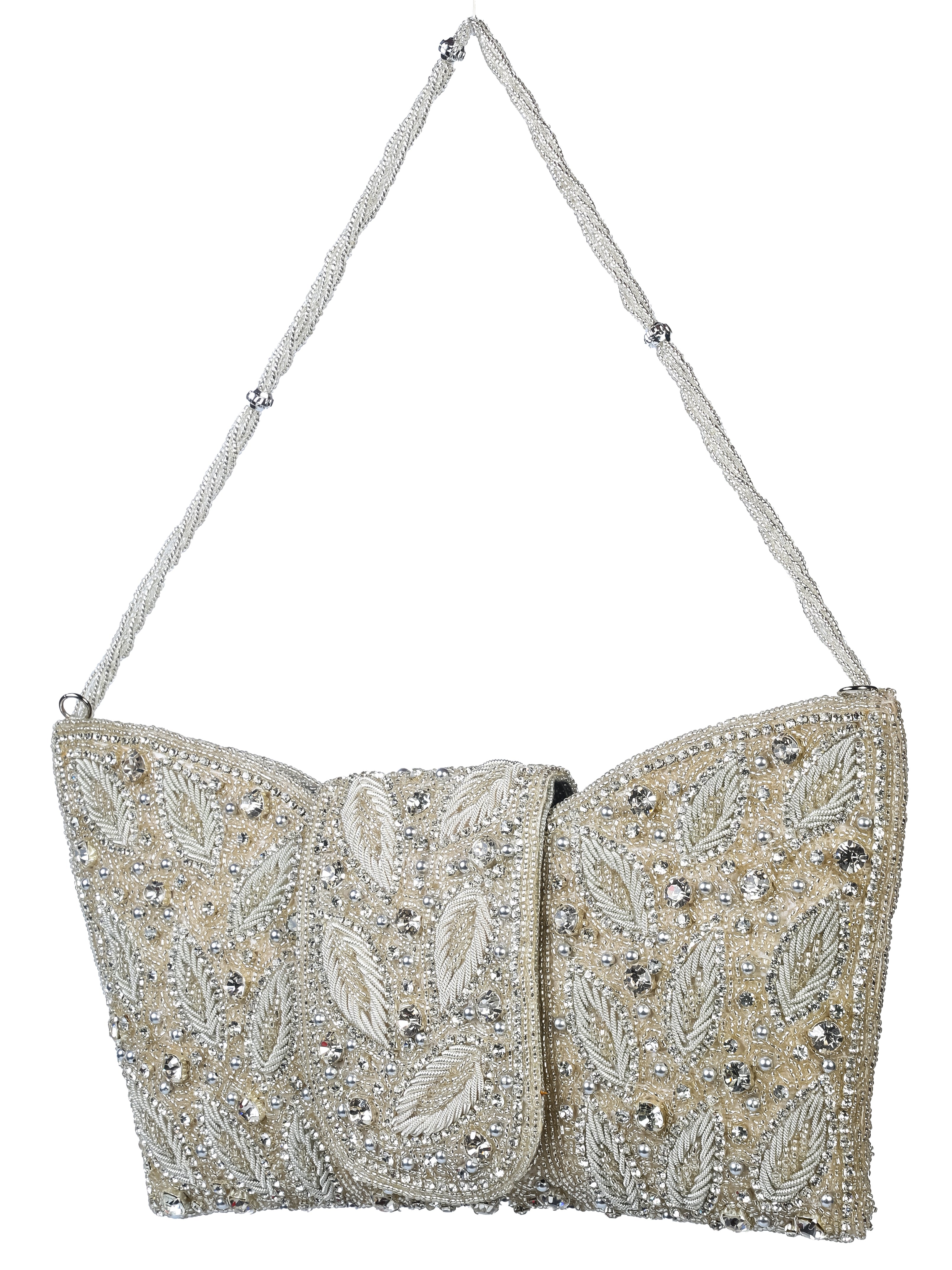 VRPS Embroidered Clutch | Handcrafted VRPS Embroidered Clutch | SWIS-2731