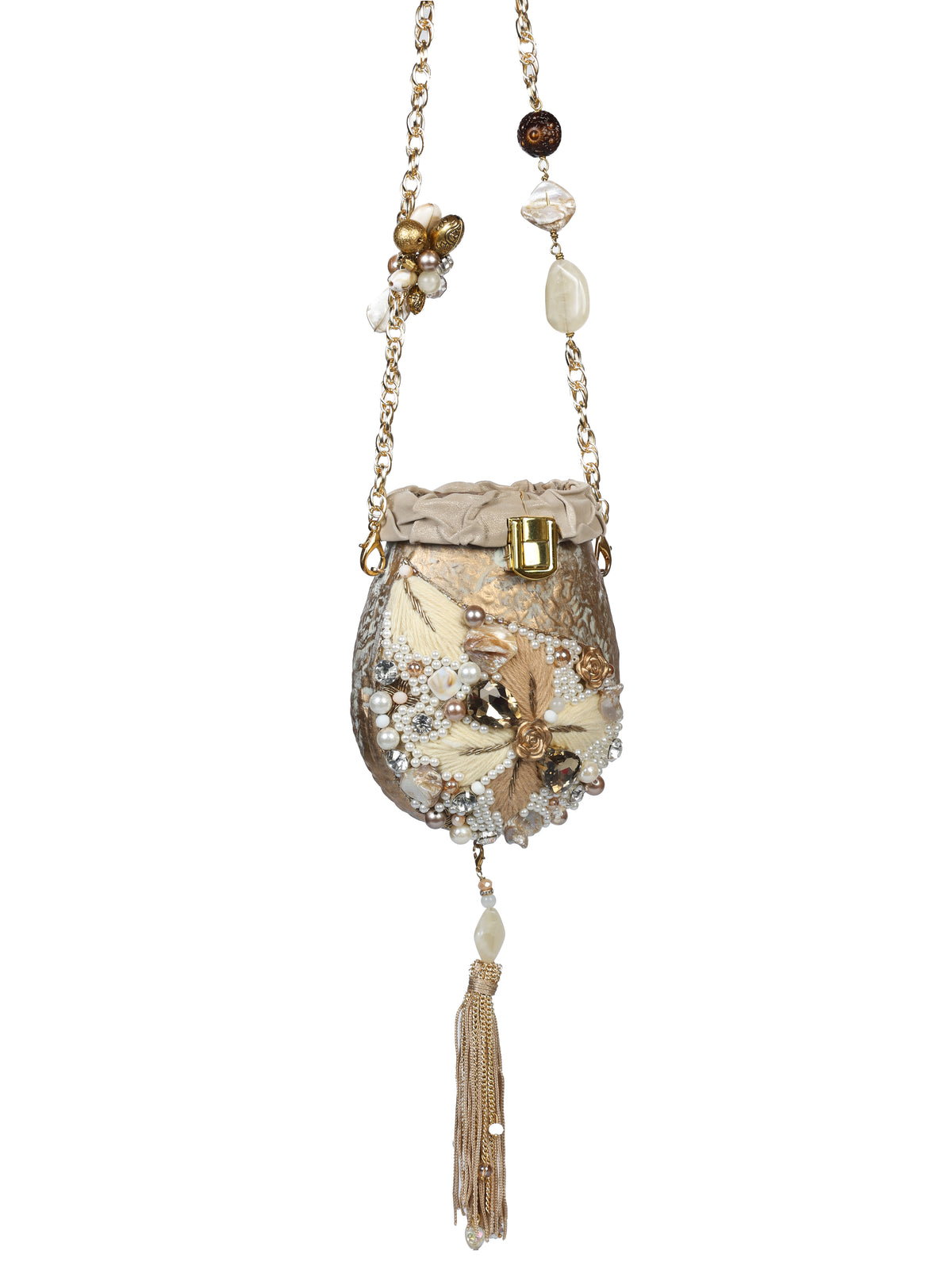 VRPS MOP Clutch | Handcrafted Ethnic Bag | SWIS-4007 | Additional Angle