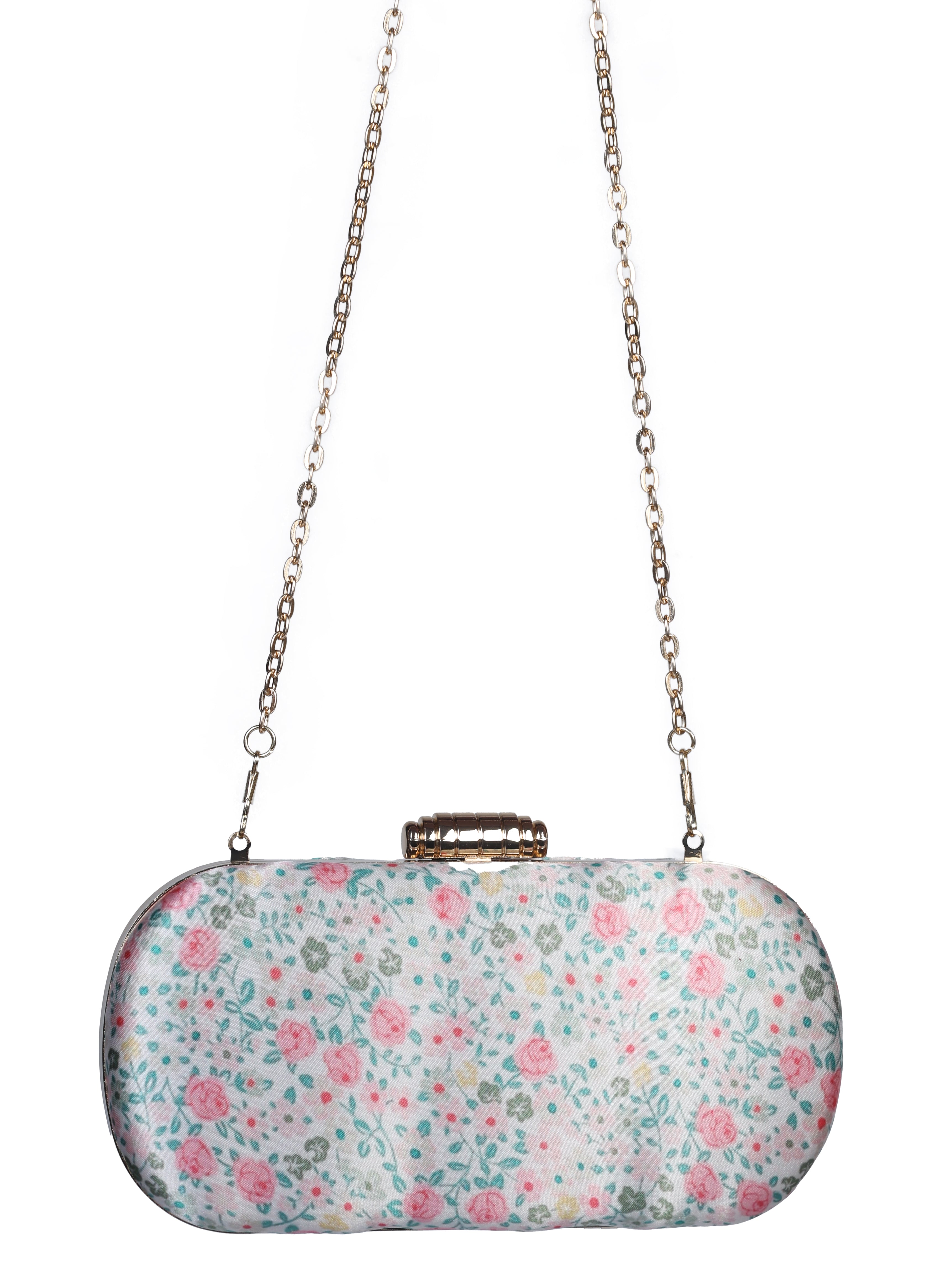 VRPS Printed Clutch | Handcrafted Ethnic Bag | SWIS-2259 | Additional Angle