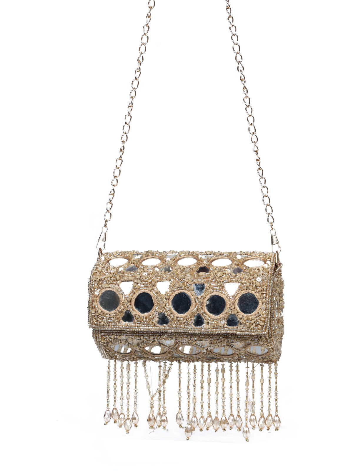 VRPS Flap Bag | Handcrafted Ethnic Bag | SWIS-2197 | Additional Angle