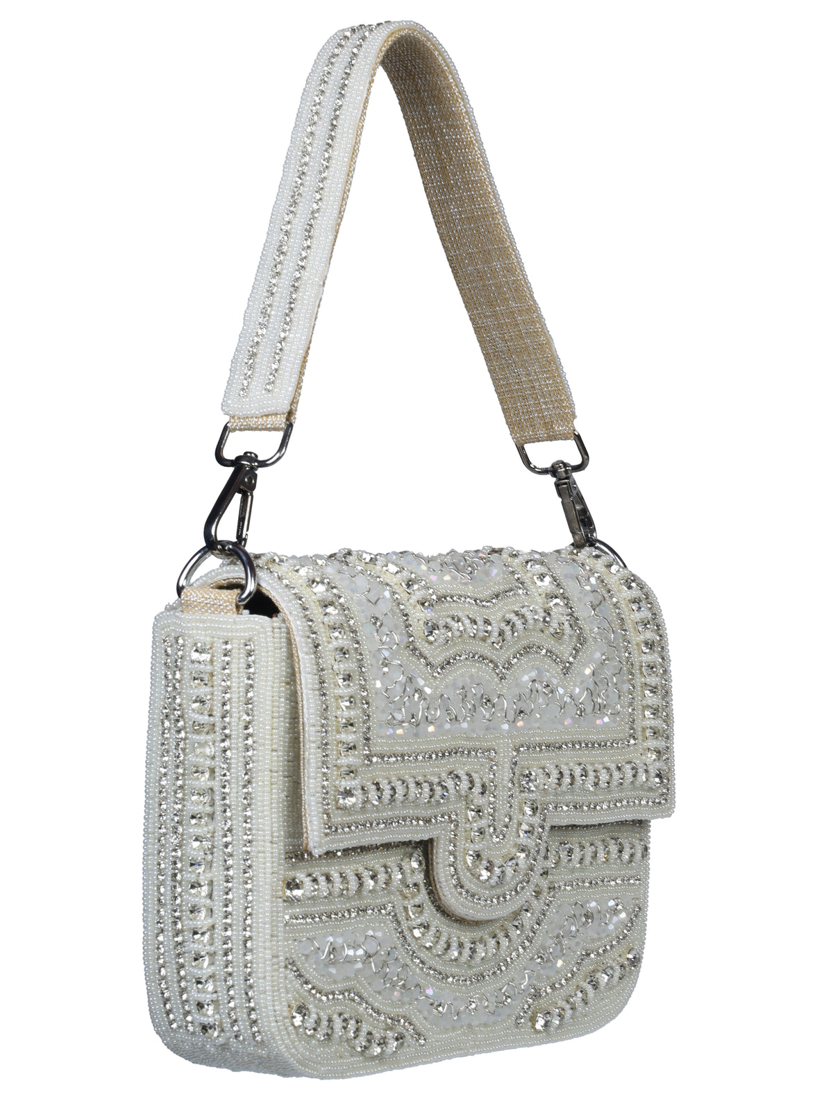 VRPS Flap Bag | Handcrafted Ethnic Bag | SWIS-2358 | Additional Angle