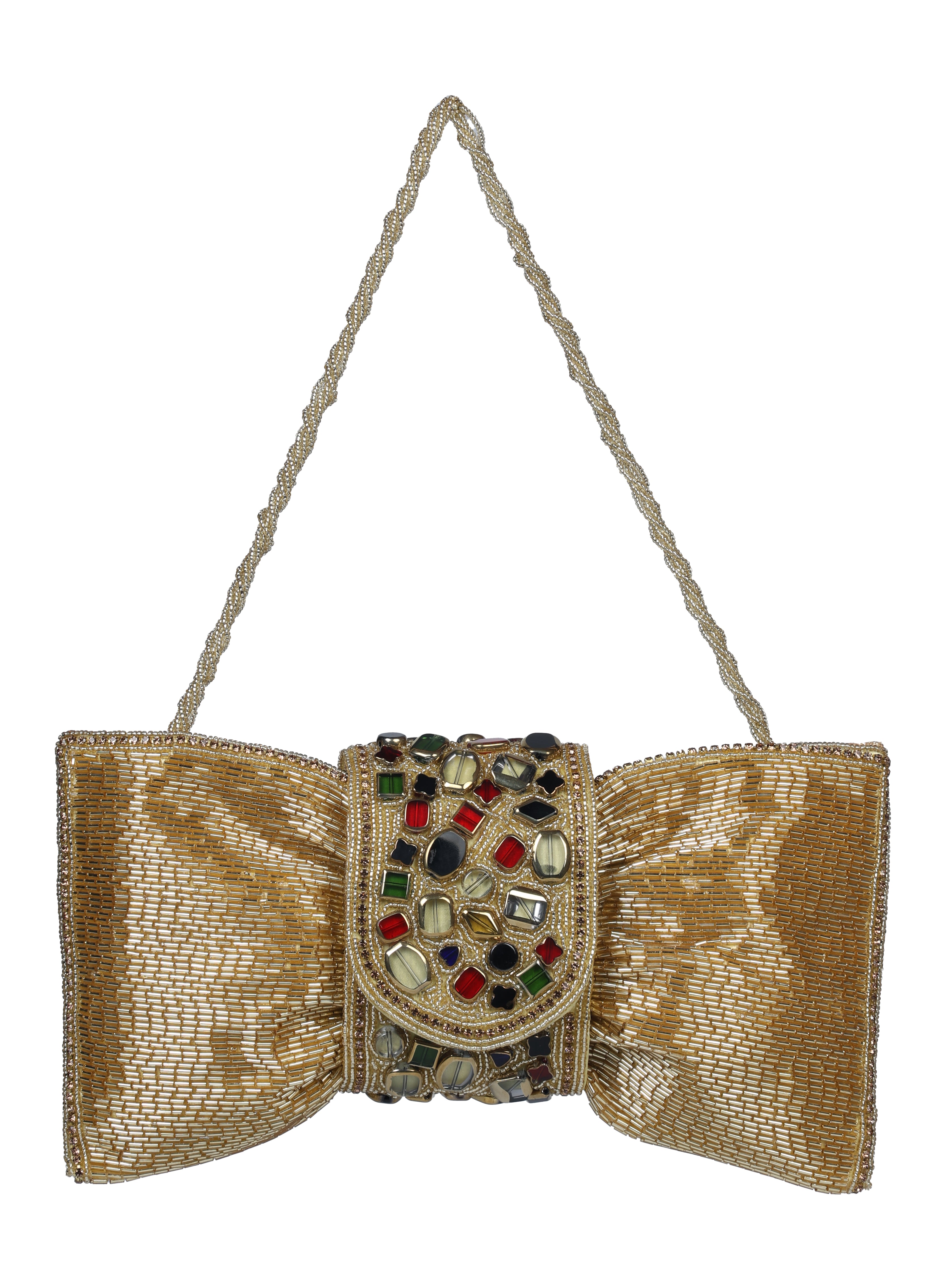 VRPS Flap Bag | Handcrafted Ethnic Bag | SWIS-2367 | Additional Angle