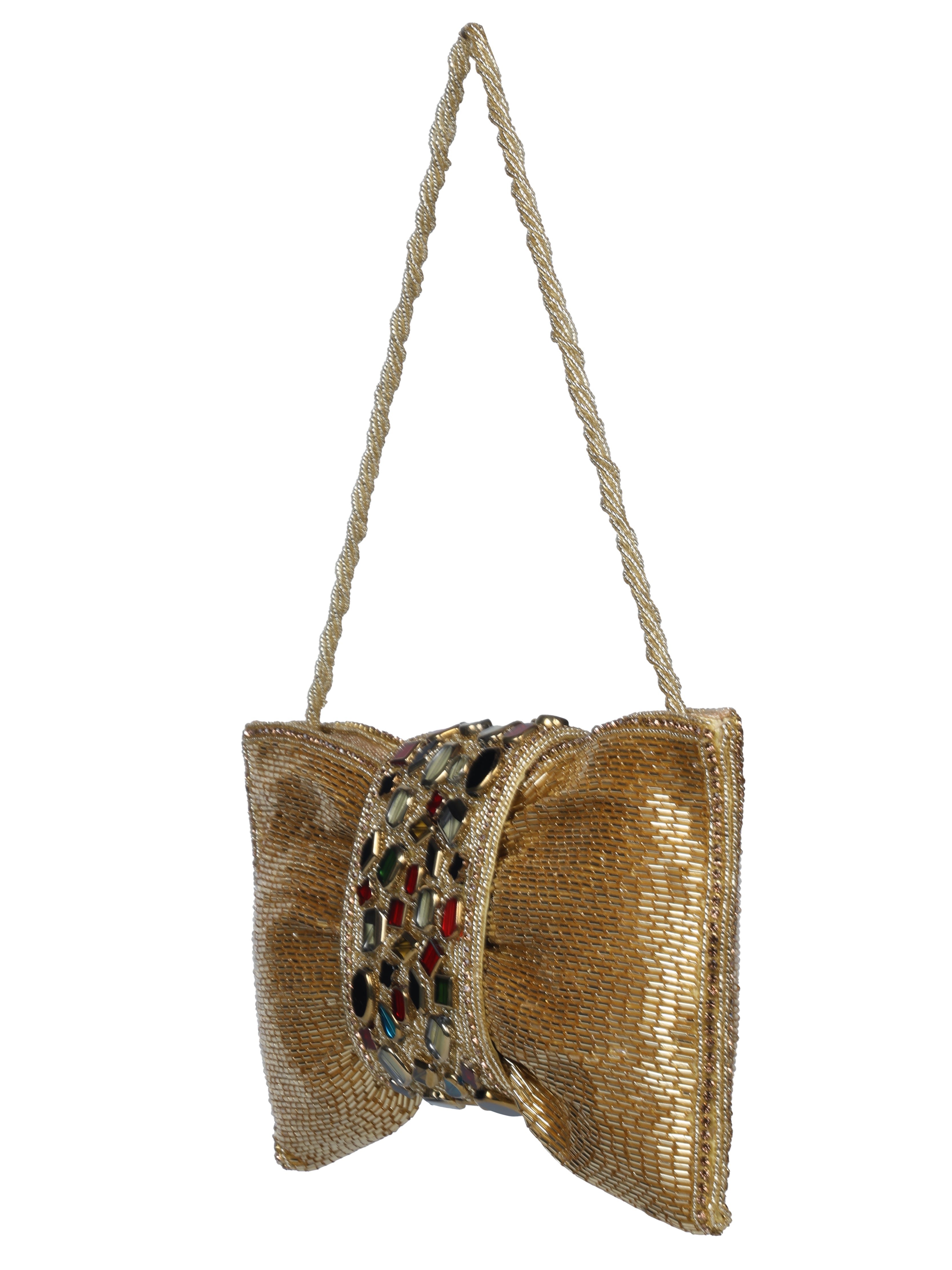 VRPS Flap Bag | Handcrafted Ethnic Bag | SWIS-2367 | Additional Angle