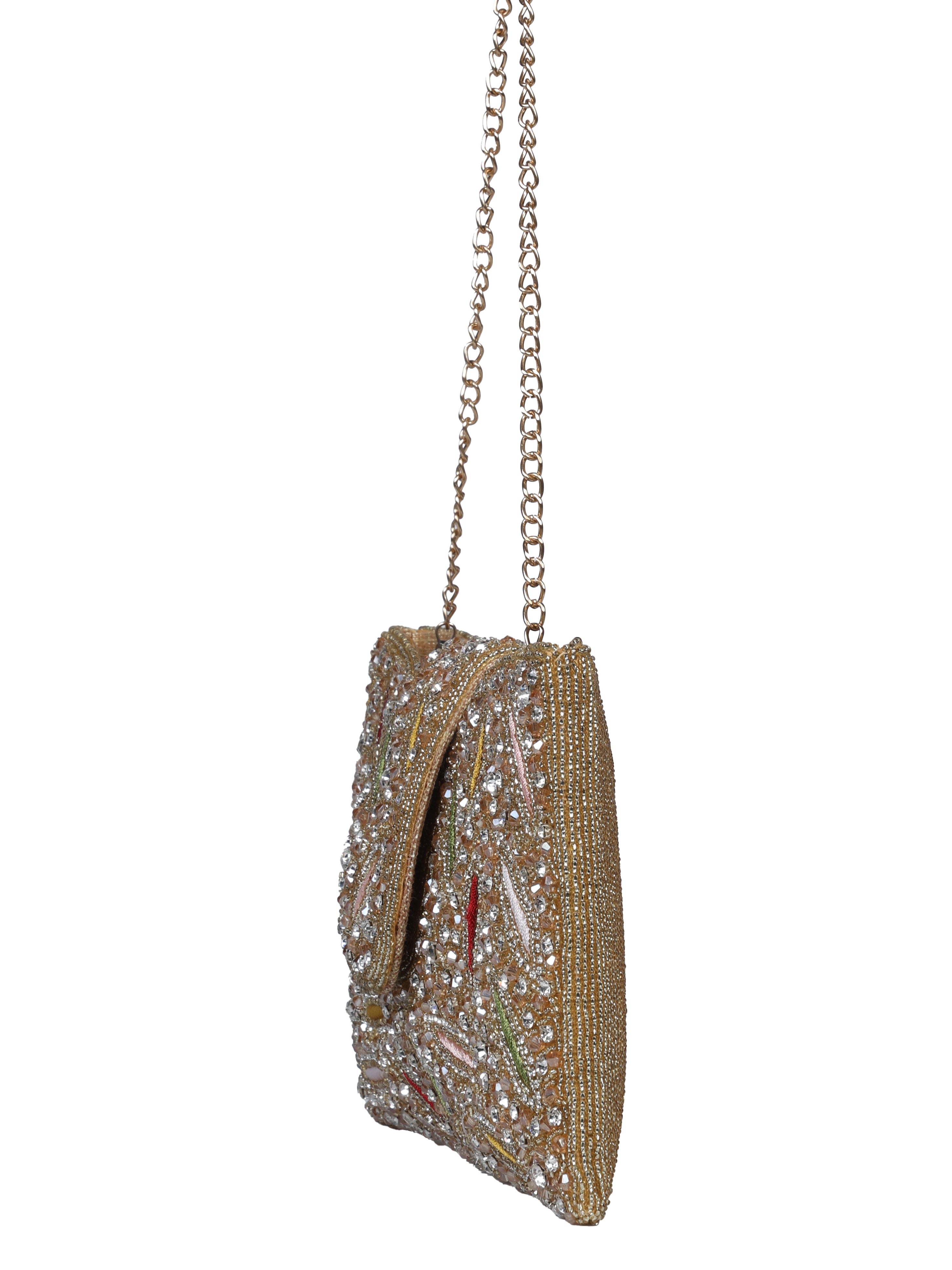 VRPS Flap Bag | Handcrafted Ethnic Bag | SWIS-2138 | Additional Angle