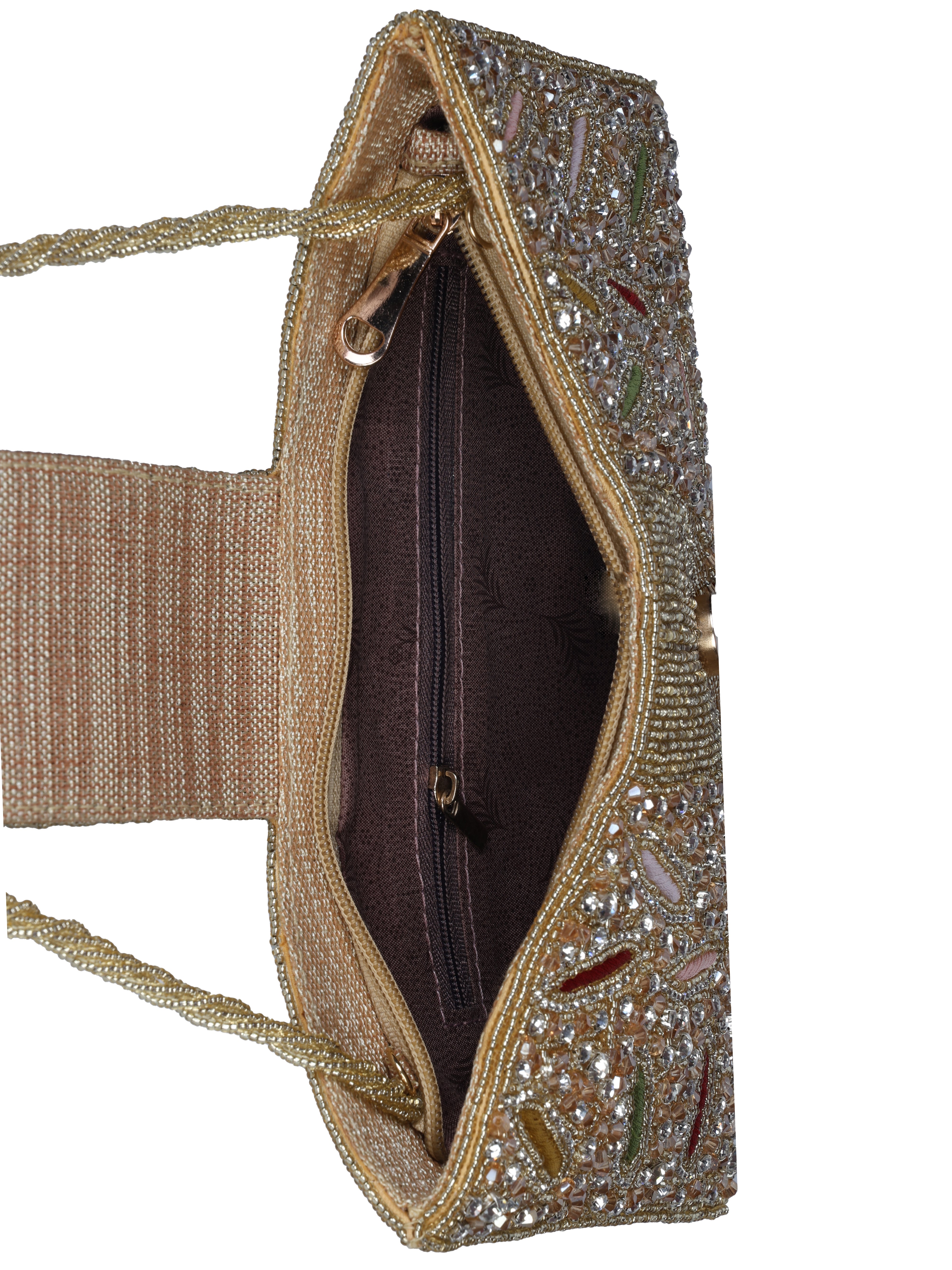 VRPS Flap Bag | Handcrafted Ethnic Bag | SWIS-2138 | Additional Angle