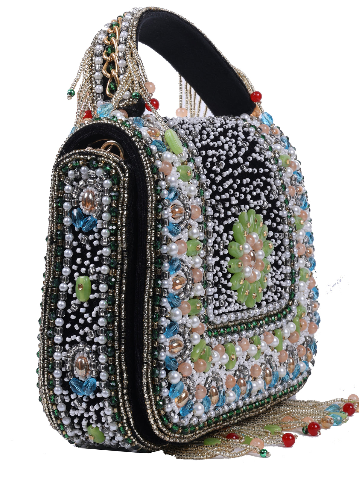 VRPS Flap Bag | Handcrafted Ethnic Bag | SWIS-1348 | Additional Angle