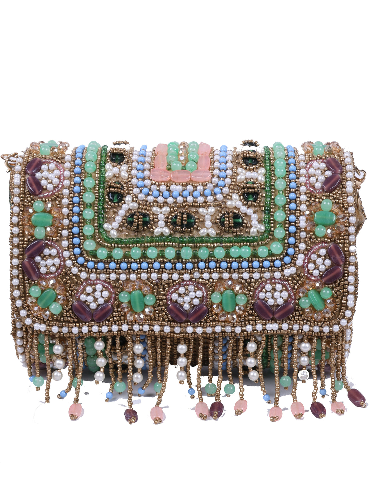 VRPS Flap Bag | Handcrafted Ethnic Bag | SWIS-1350 | Additional Angle
