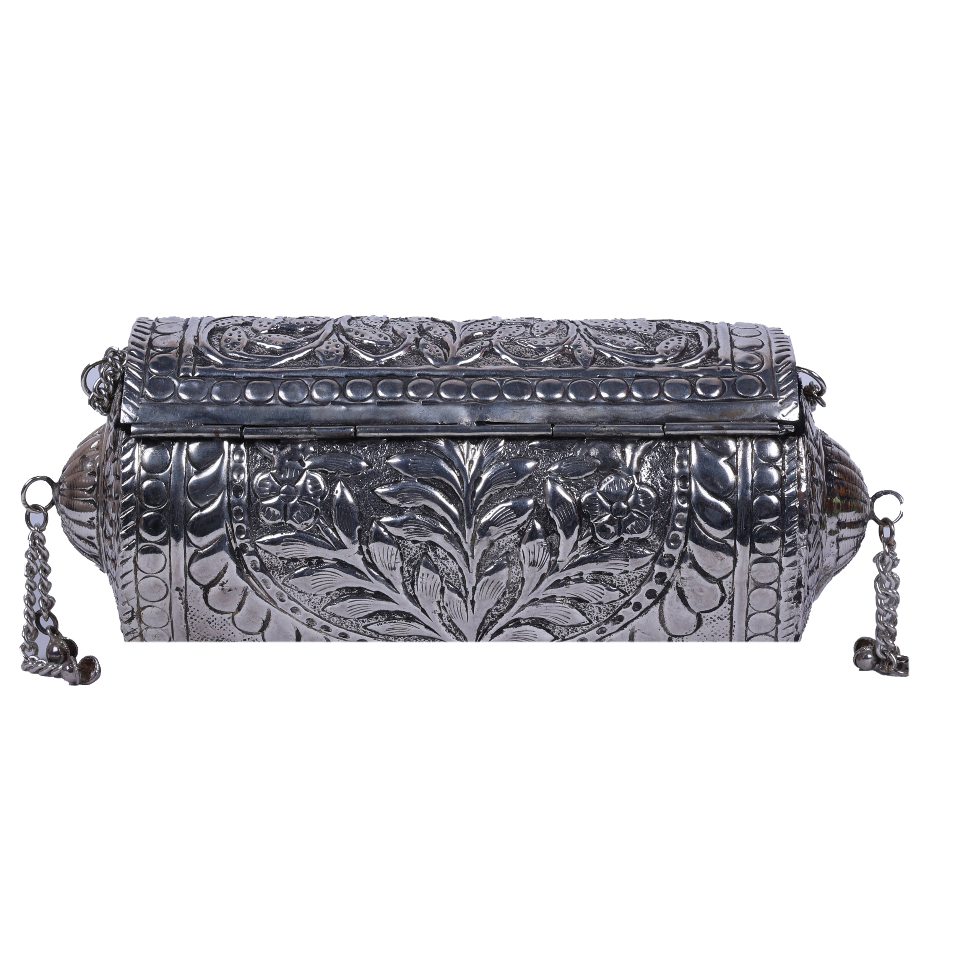 VRPS Brass Clutch | Handcrafted Ethnic Bag | SWIS-1359 | Additional Angle