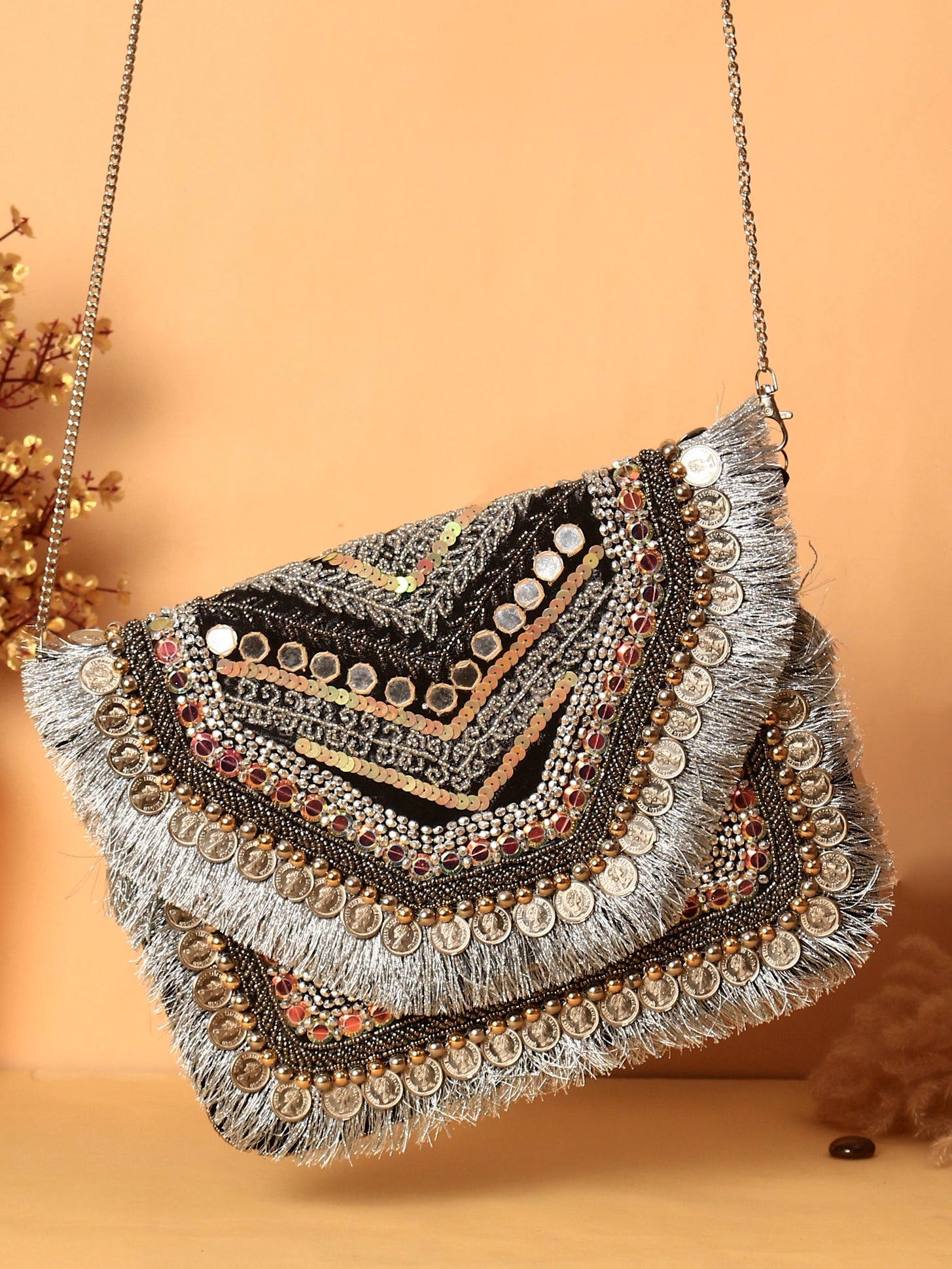 VRPS Banjara Boho Bag | Handcrafted VRPS Banjara Boho Bag | SWIS-1367