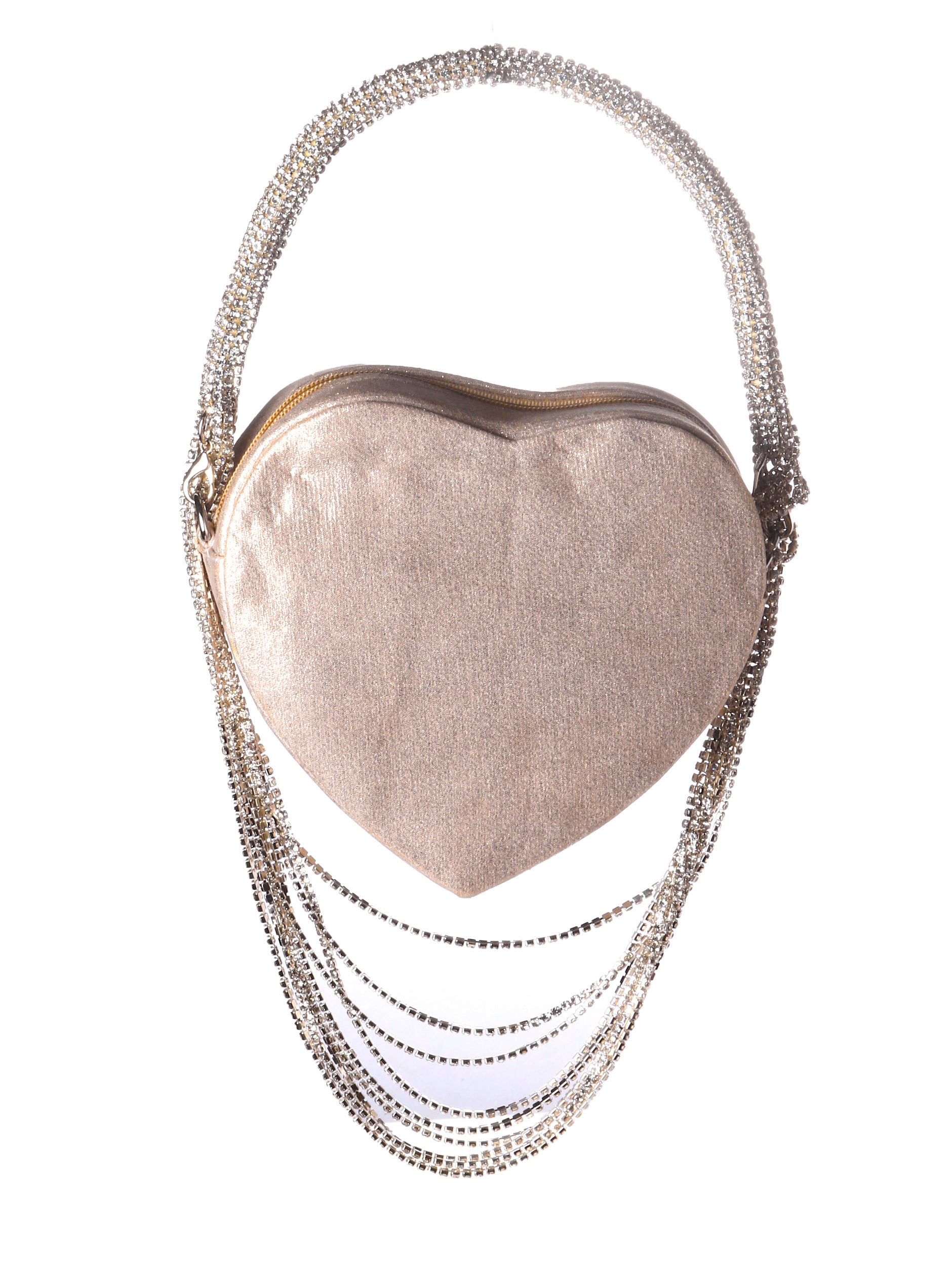 VRPS Heart Shape Clutch | Handcrafted Ethnic Bag | SWIS-1382