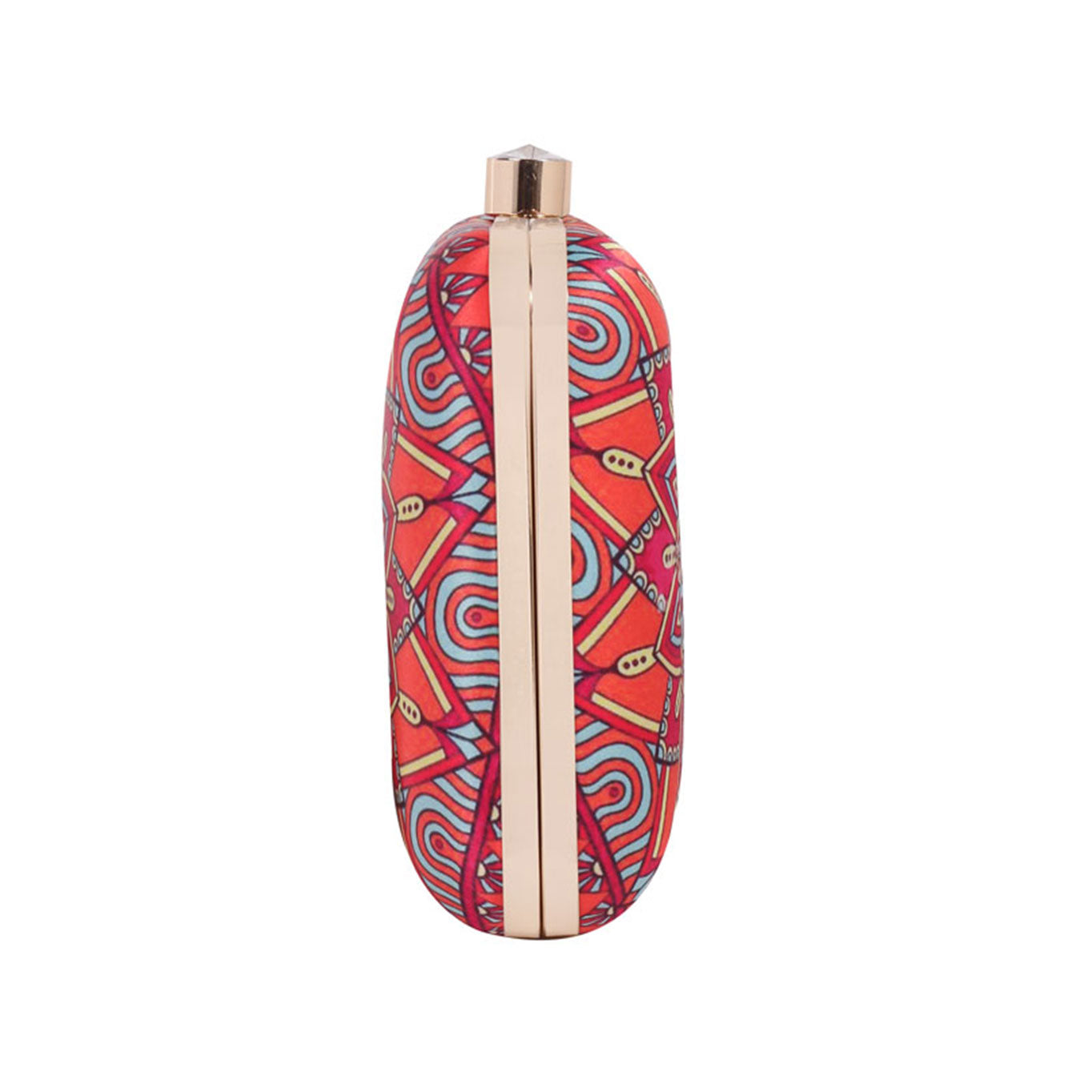 Swisni mandala printed clutch bag