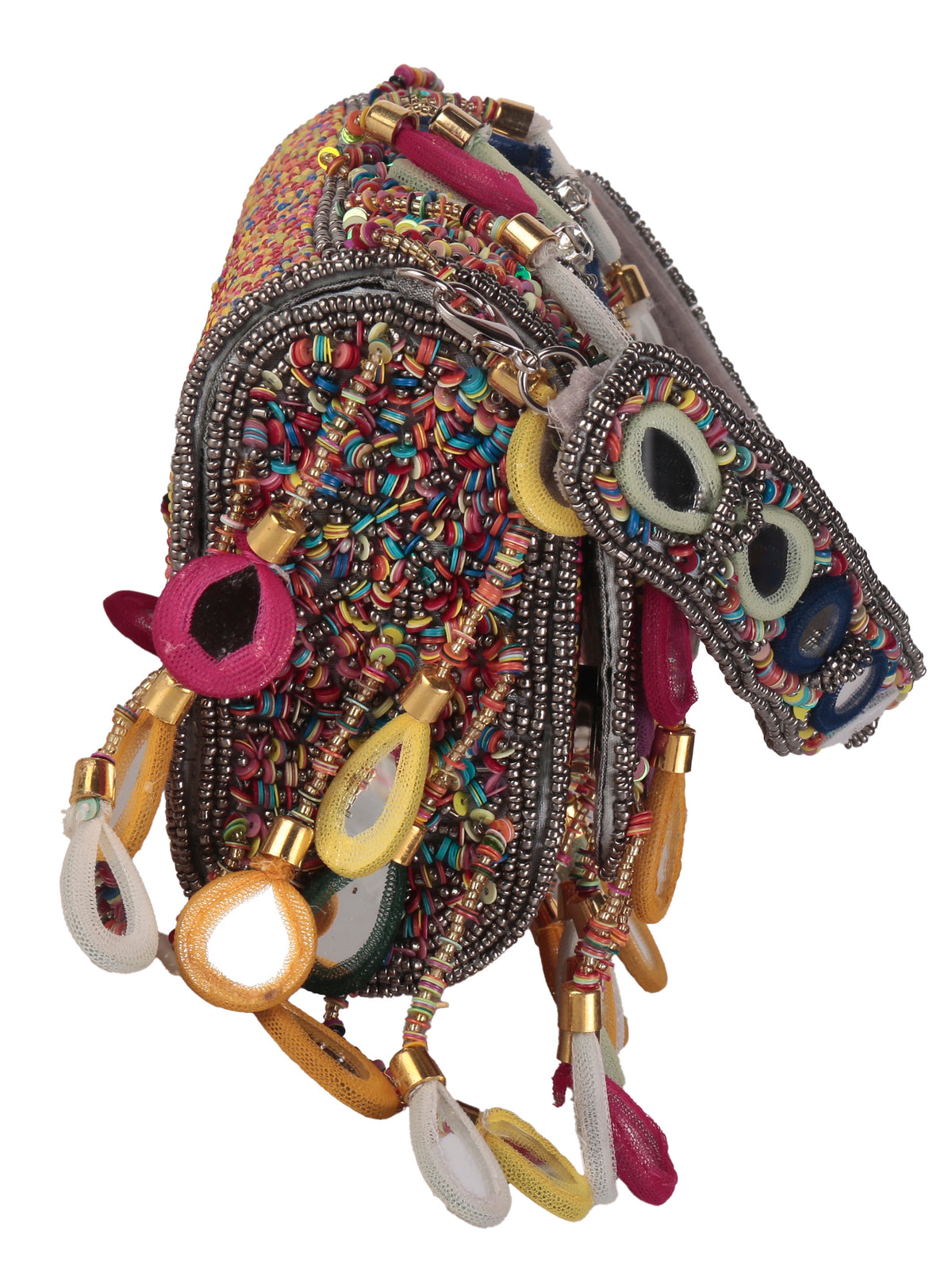 VRPS Flap Bag | Handcrafted Ethnic Bag | SWIS-1544 | Additional Angle