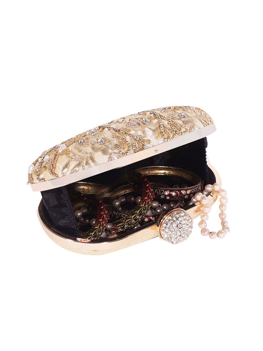 VRPS Embroidered Clutch | Handcrafted Ethnic Bag | SWIS-426