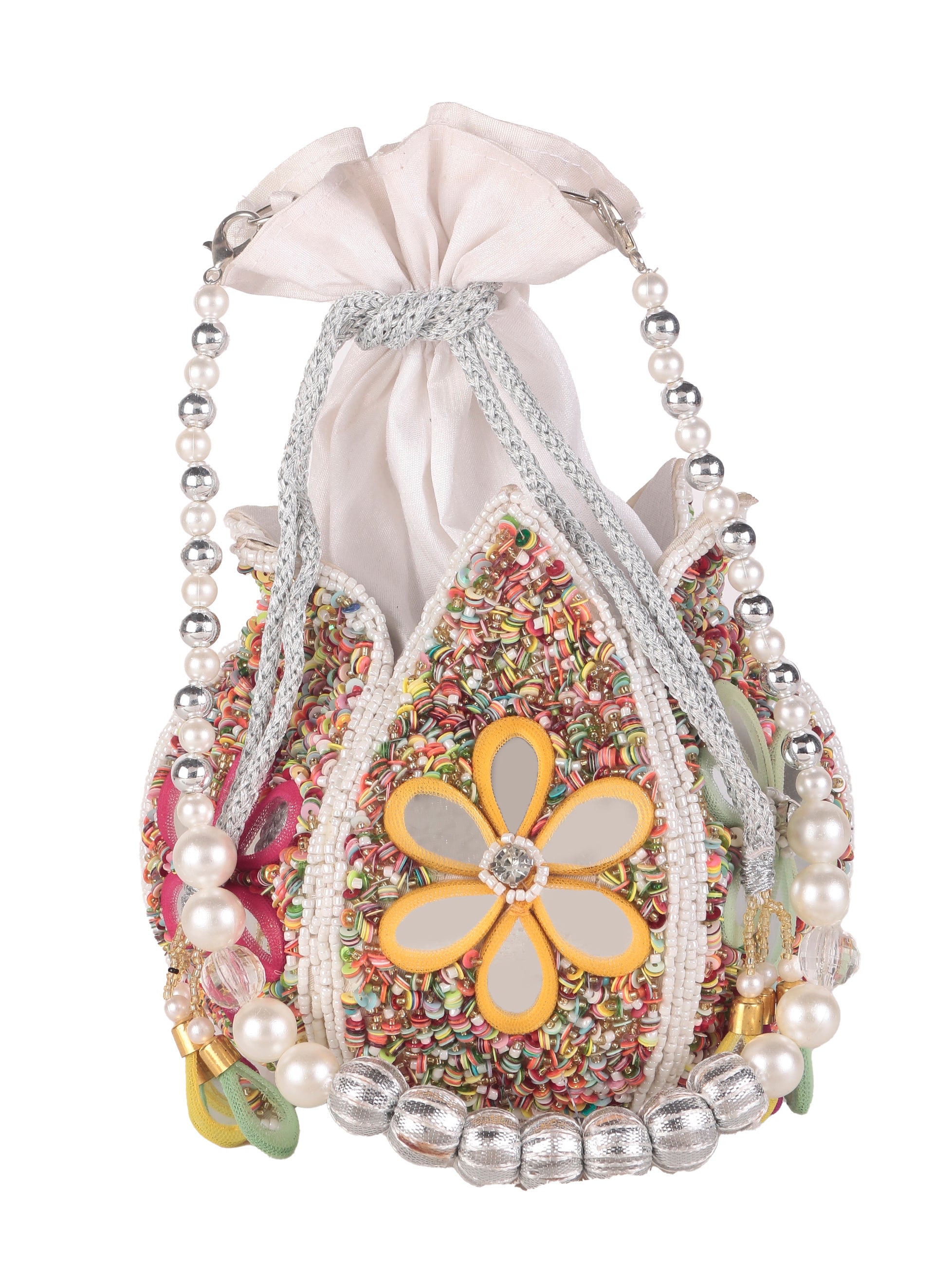 VRPS Lotus Potli | Handcrafted Ethnic Bag | SWIS-1656 | Additional Angle