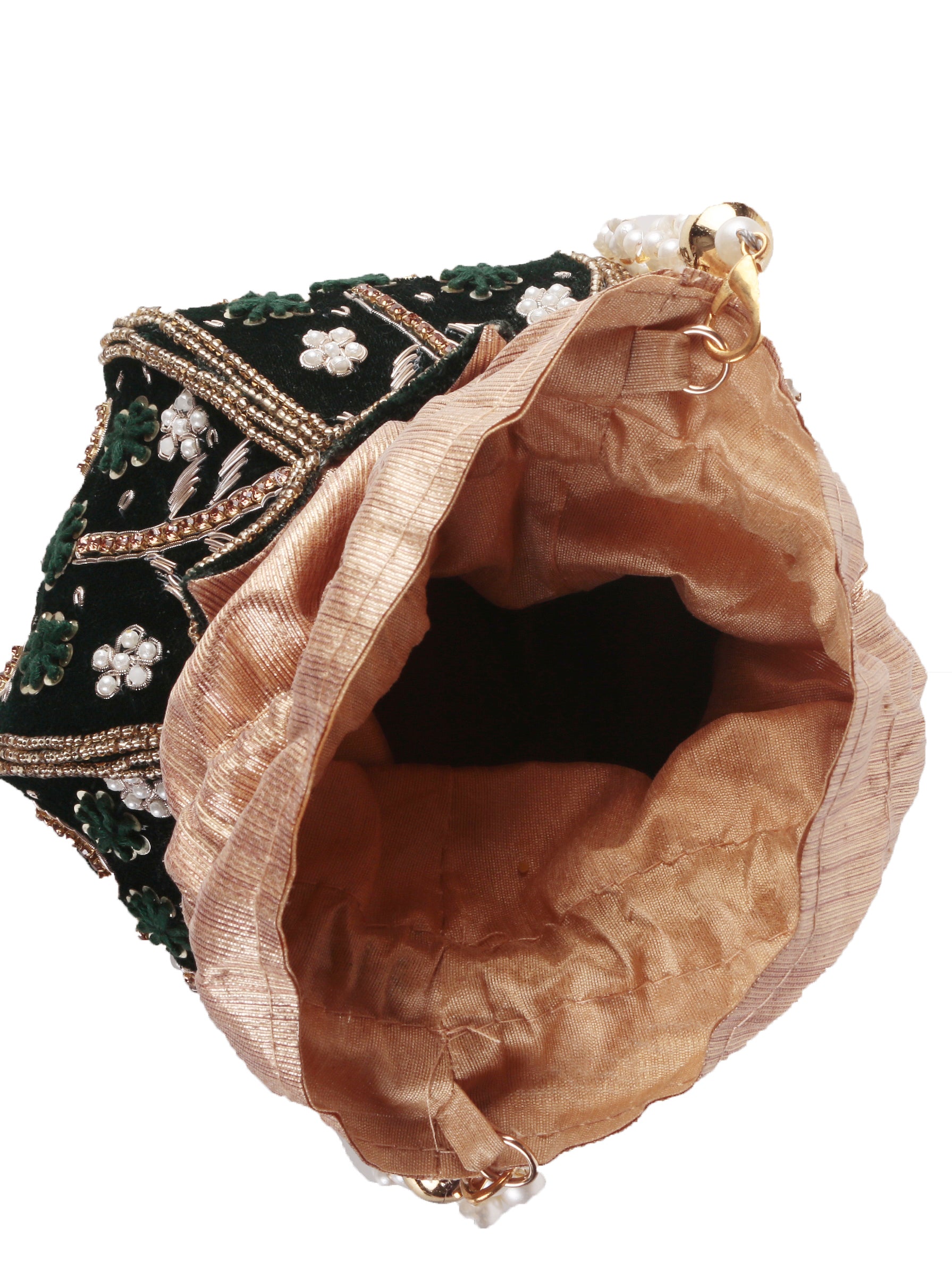 VRPS Lotus Potli | Handcrafted Ethnic Bag | SWIS-1559 | Additional Angle