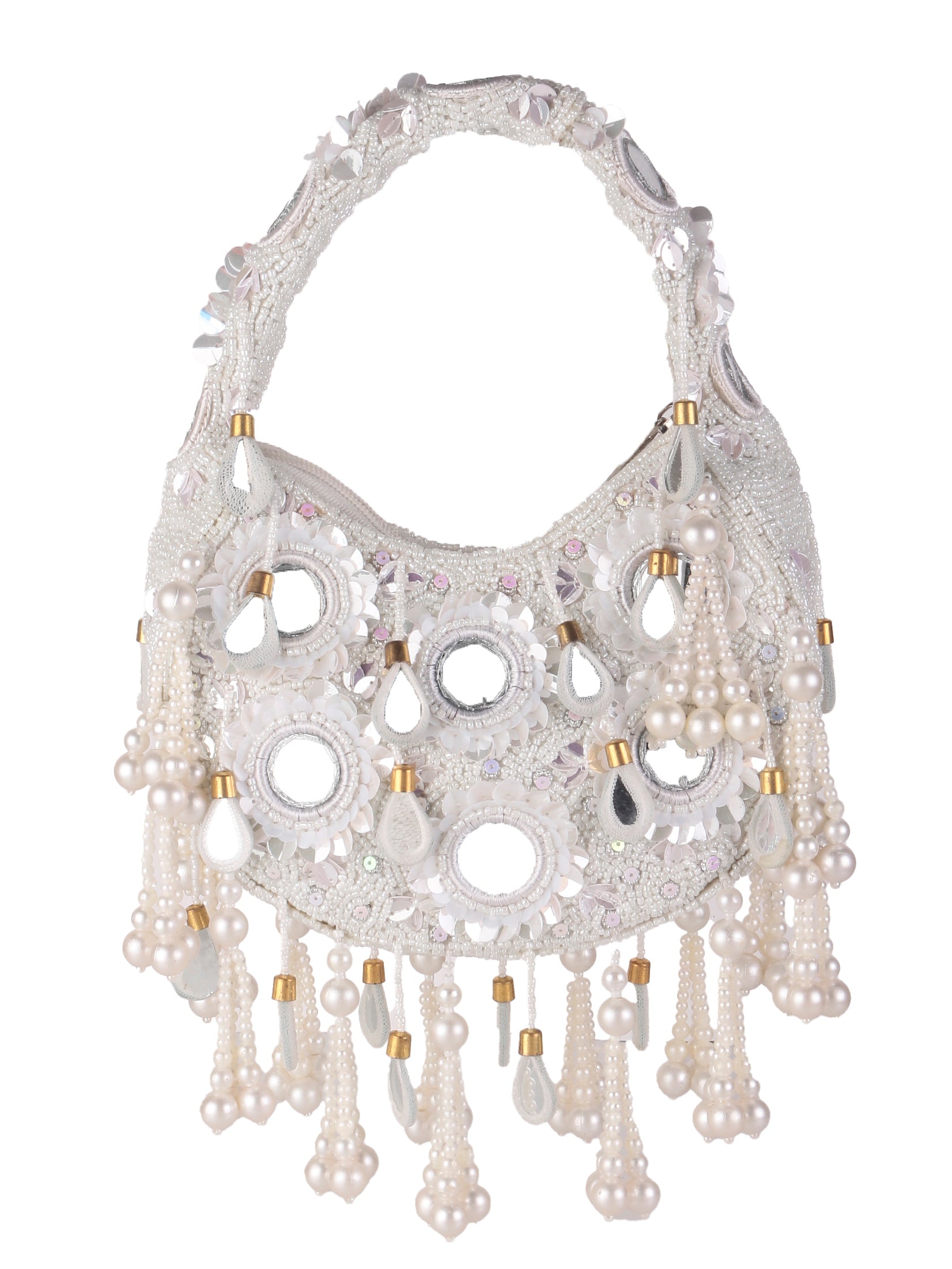 VRPS Moon Clutch | Handcrafted Ethnic Bag | SWIS-1454