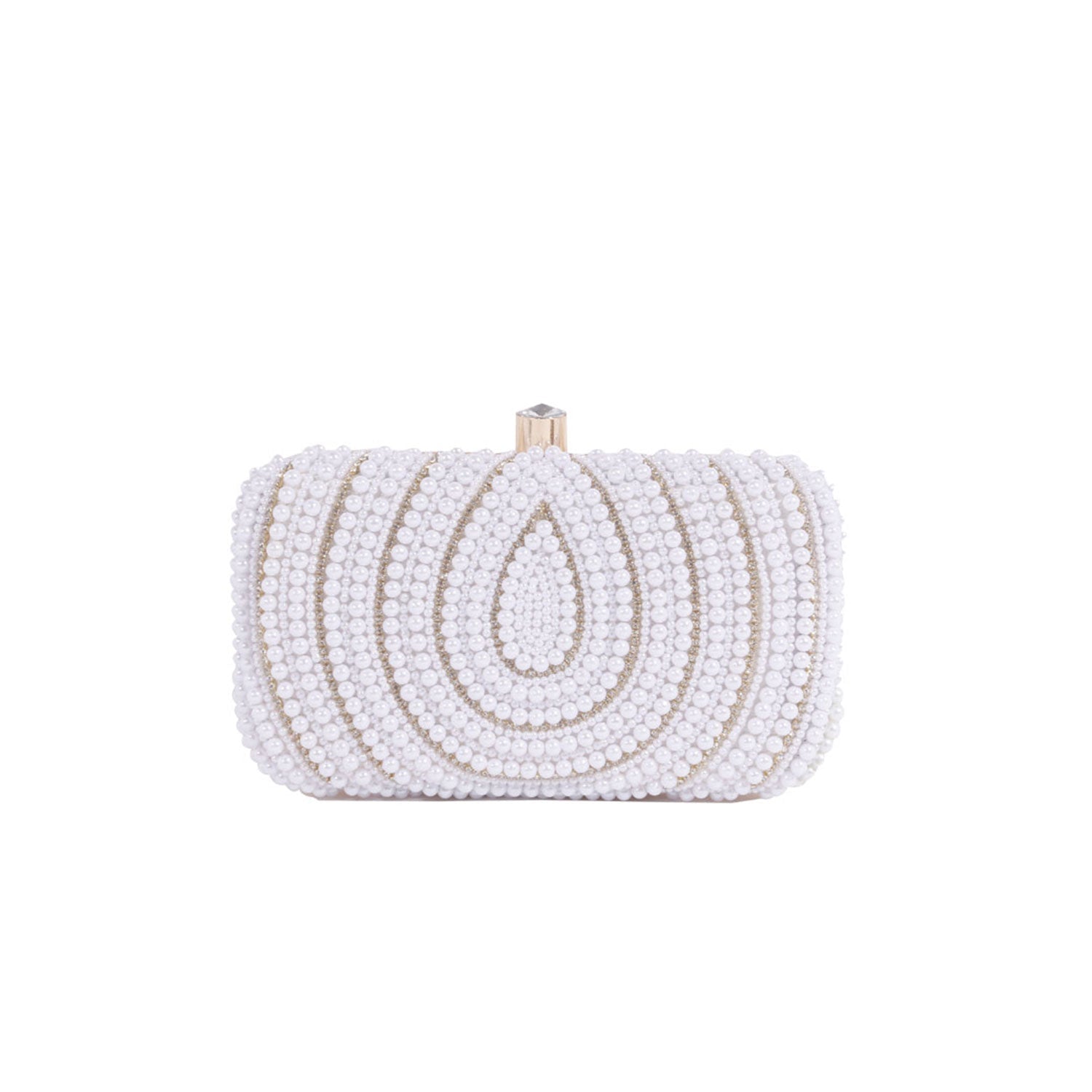 Laugh Printed Pink Shade Box Clutch Bag For Women & Girls
