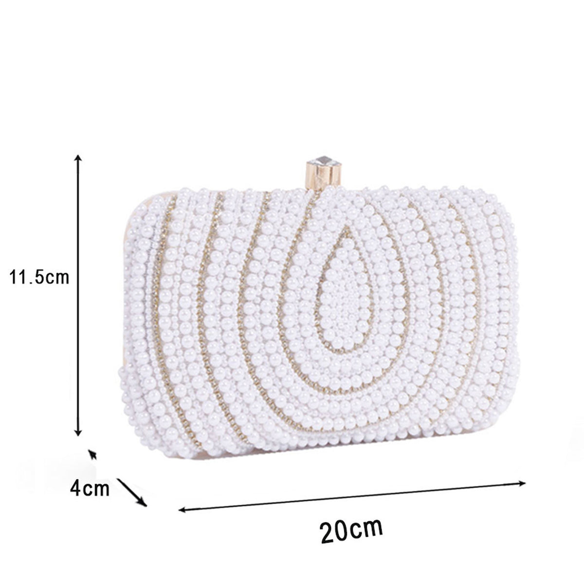 VRPS Embroidered Clutch | Handcrafted Ethnic Bag | SWIS-333 | Additional Angle