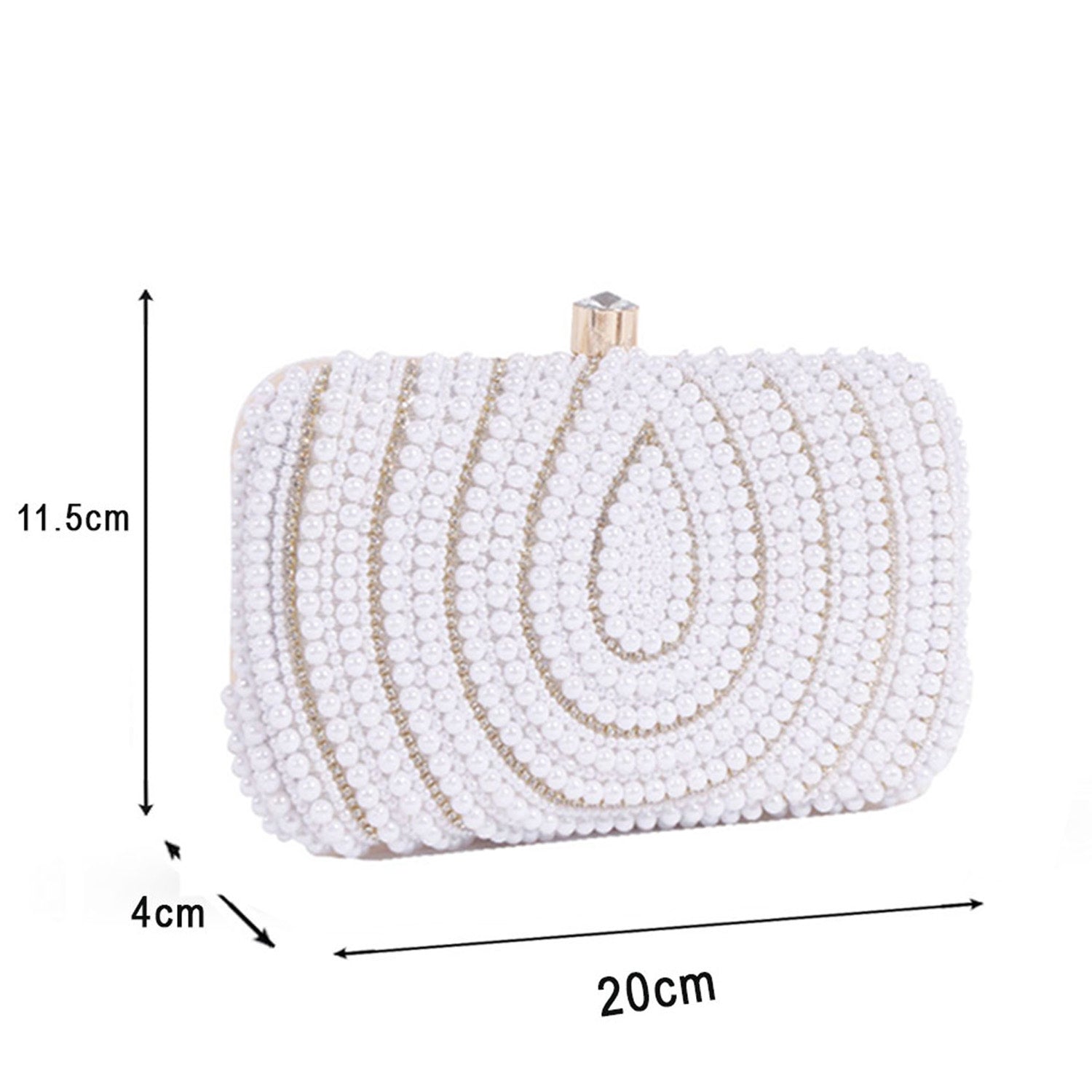 Laugh Printed Pink Shade Box Clutch Bag For Women & Girls